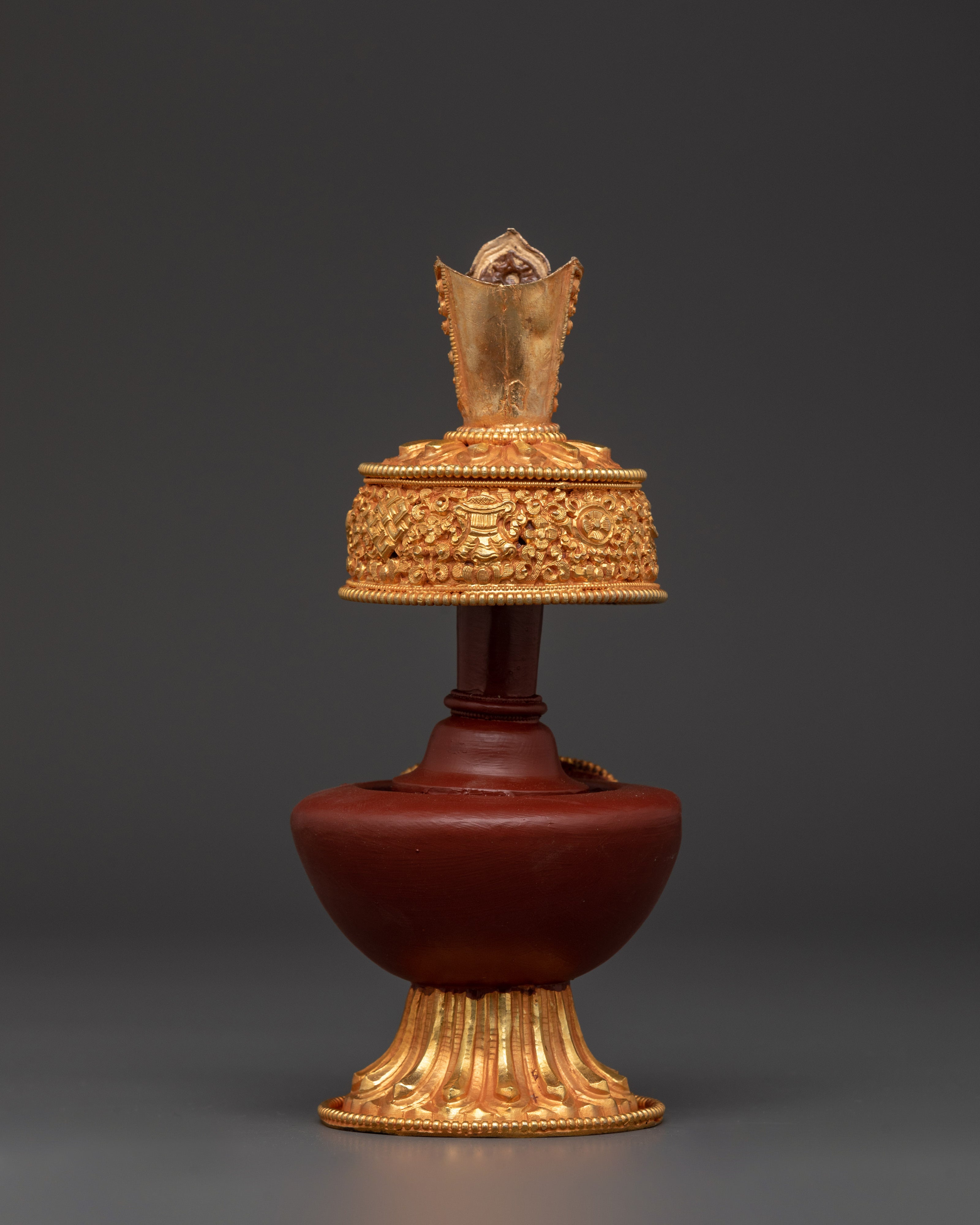 Tibetan Sacred Bhumba Ritual Vase | Sacred Buddhist Offering Vessel