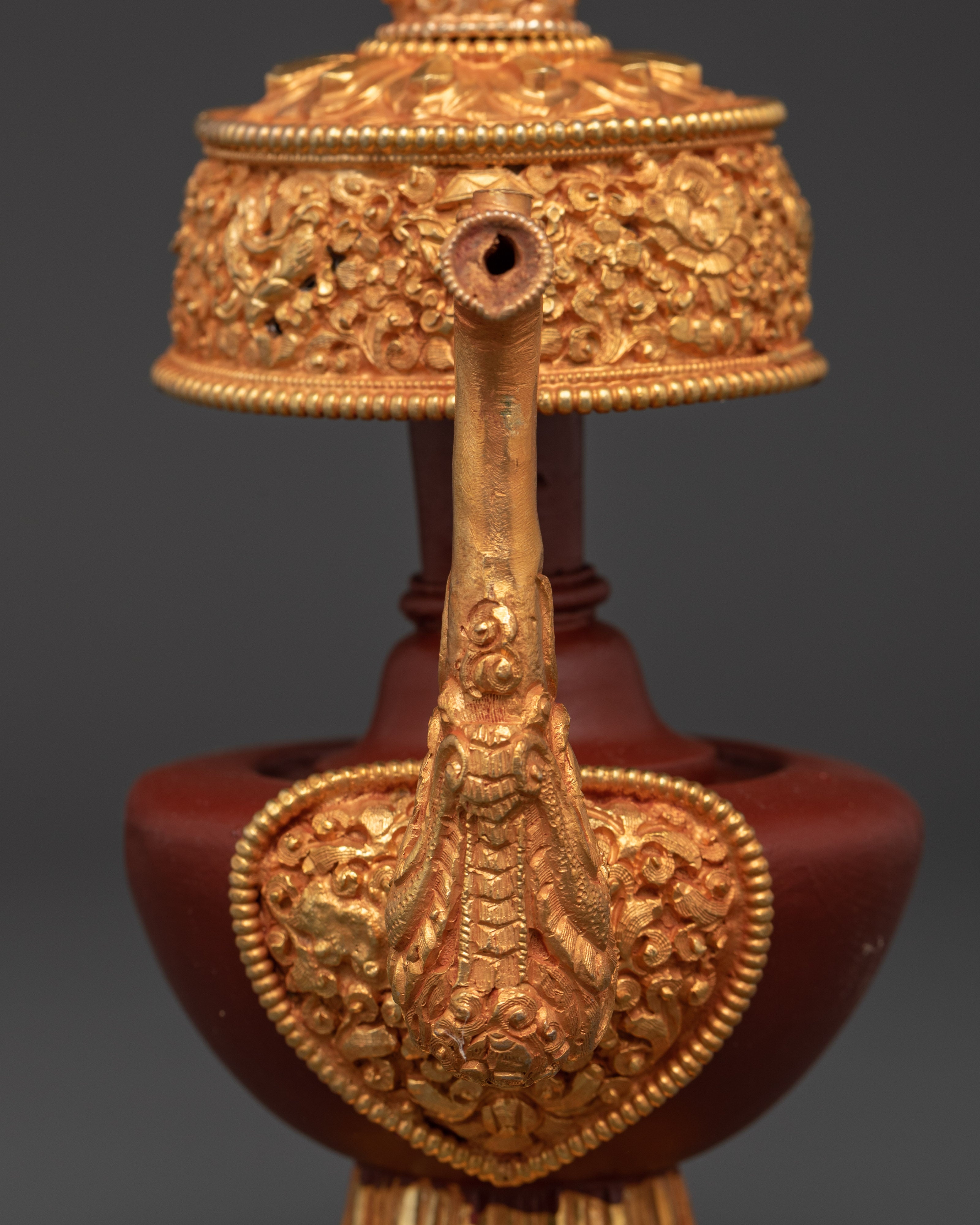Tibetan Sacred Bhumba Ritual Vase | Sacred Buddhist Offering Vessel