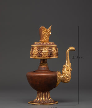 Bhumba Tibetan Offering Vase | Traditional Ritual Water Offering Ritual Tool