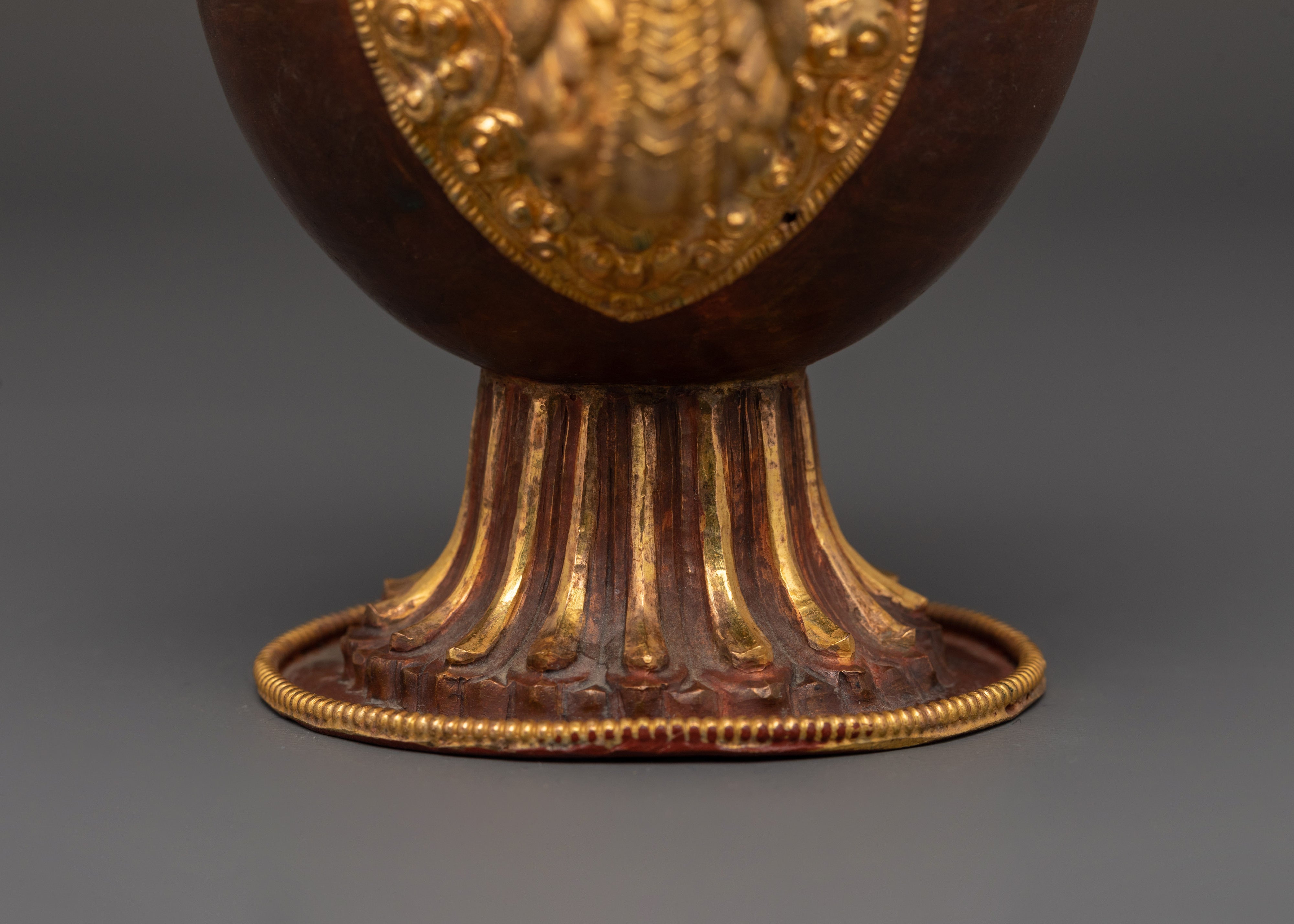 Bhumba Tibetan Offering Vase | Traditional Ritual Water Offering Ritual Tool