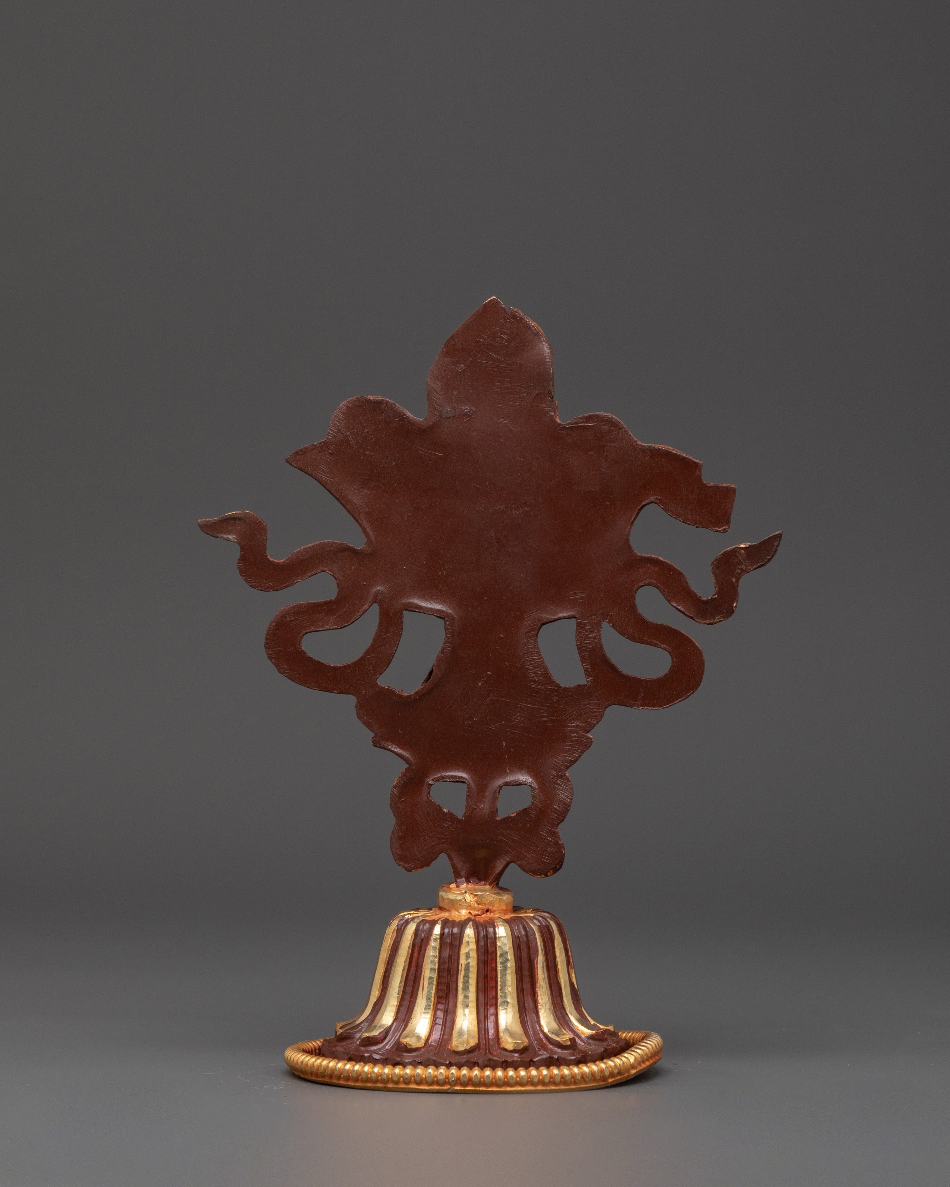 Tibetan Copper 8 Auspicious Symbols | Sacred Tibetan Symbols for Blessings and Protection