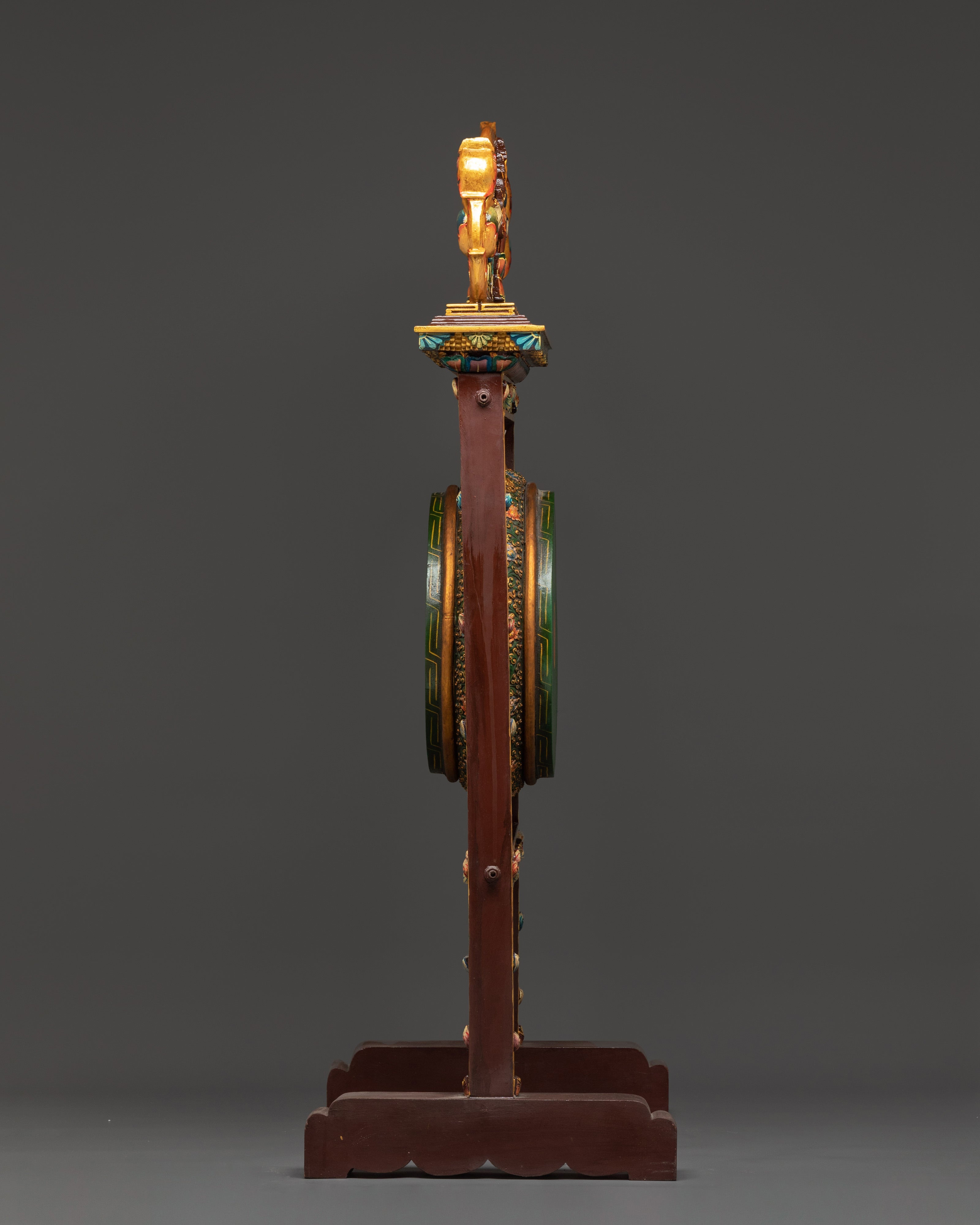 Handcrafted Tibetan Ritual Dhangro Drum | for Ceremonial & Sound Healing Use