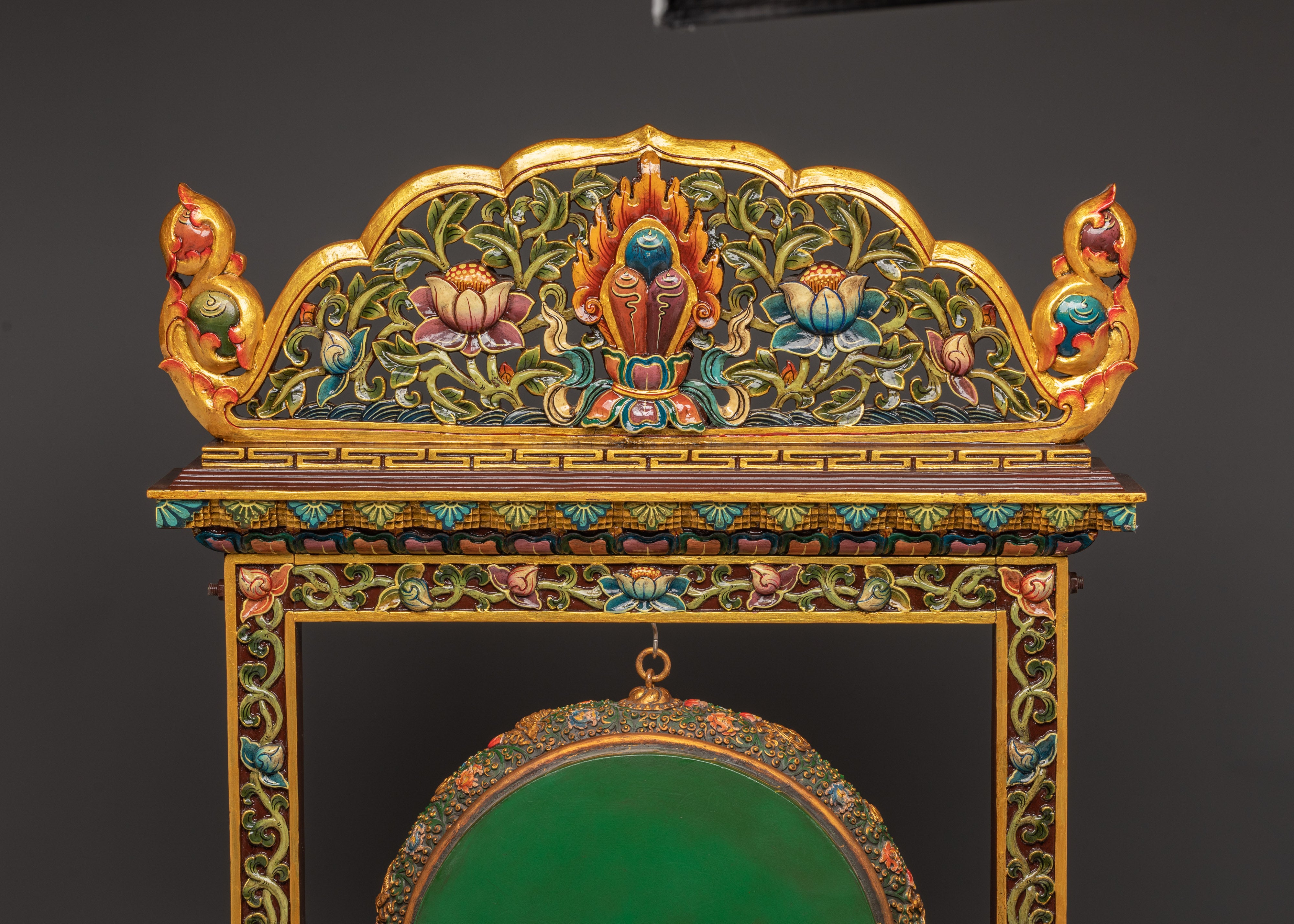 Handcrafted Tibetan Ritual Dhangro Drum | for Ceremonial & Sound Healing Use