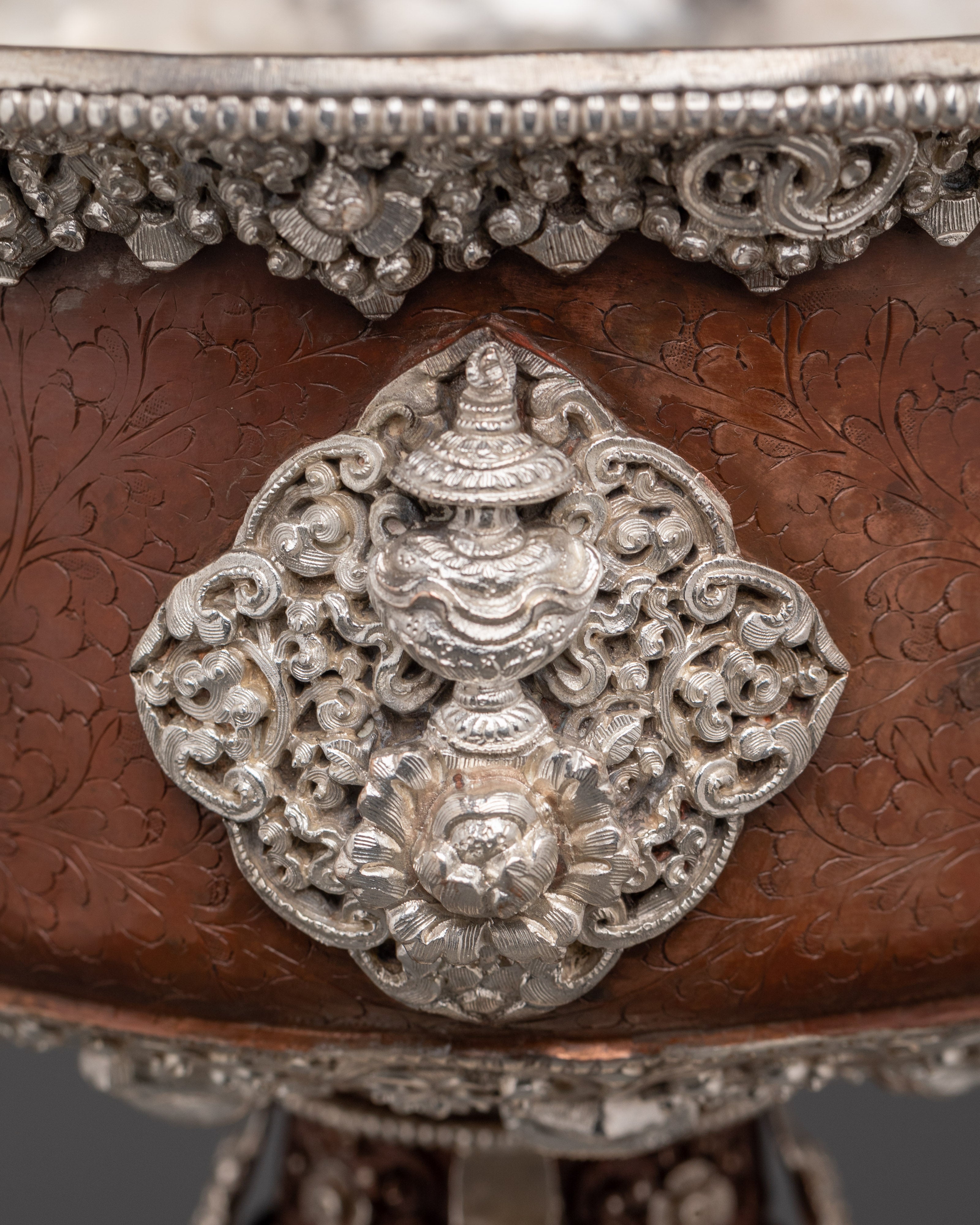 Religious Offering Butter Lamp Set | Handcrafted Tibetan Spiritual Altar Decor