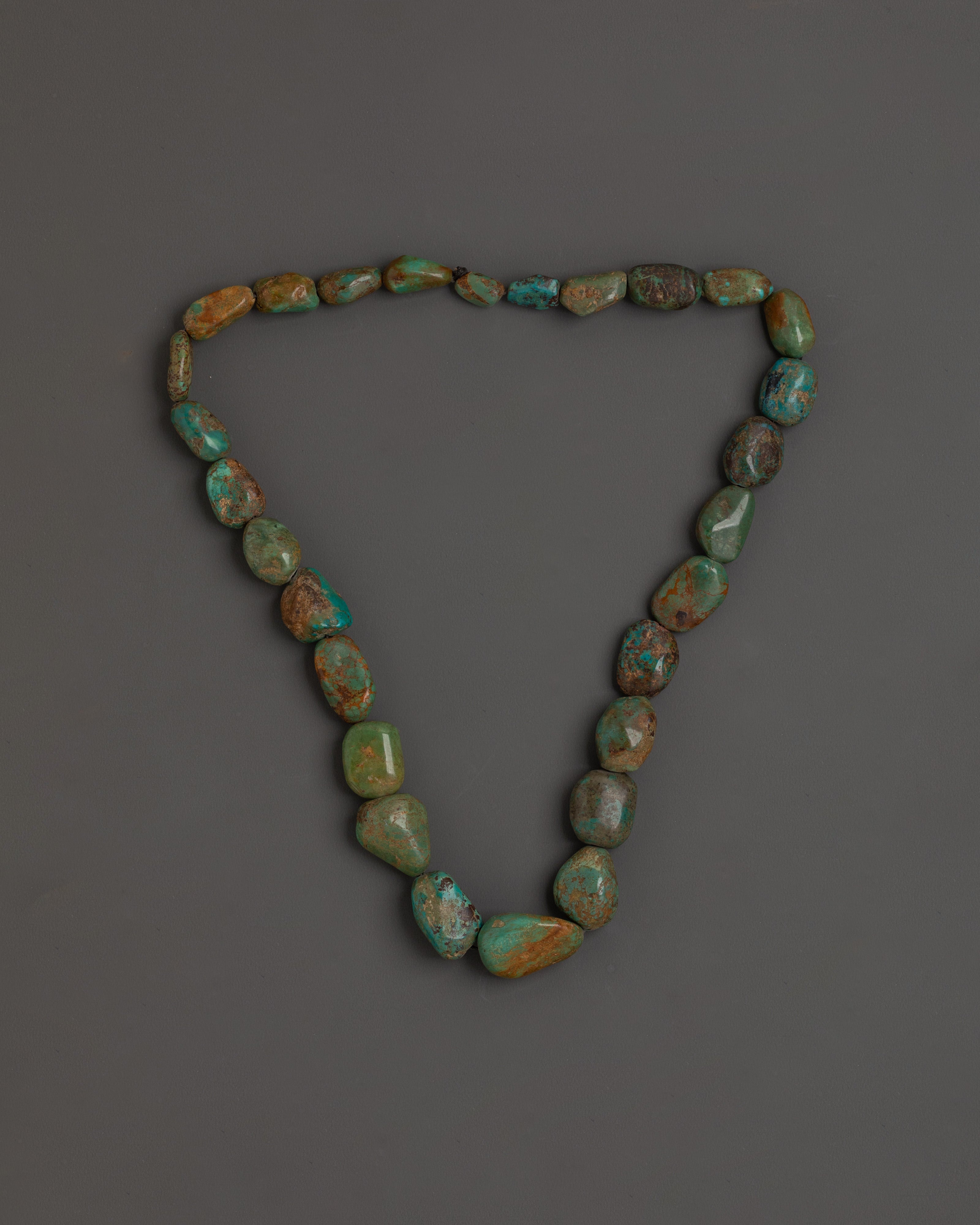 Buddhist Turquoise Ritual Mala | Authentic Meditation Necklace