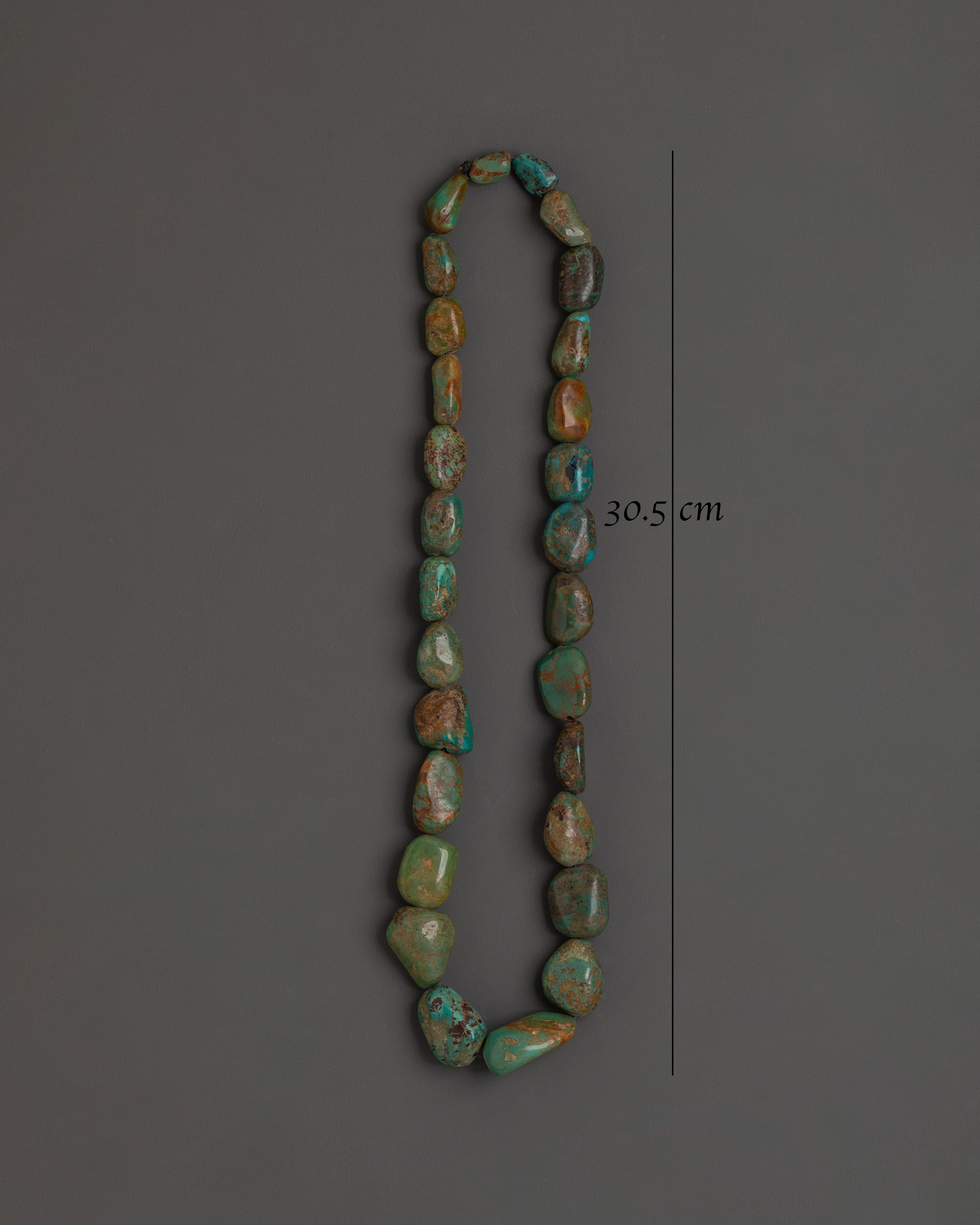 Buddhist Turquoise Ritual Mala | Authentic Meditation Necklace