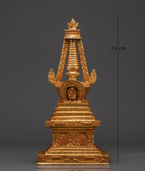 Tibetan Buddhist Sacred Stupa | Symbol of Enlightenment