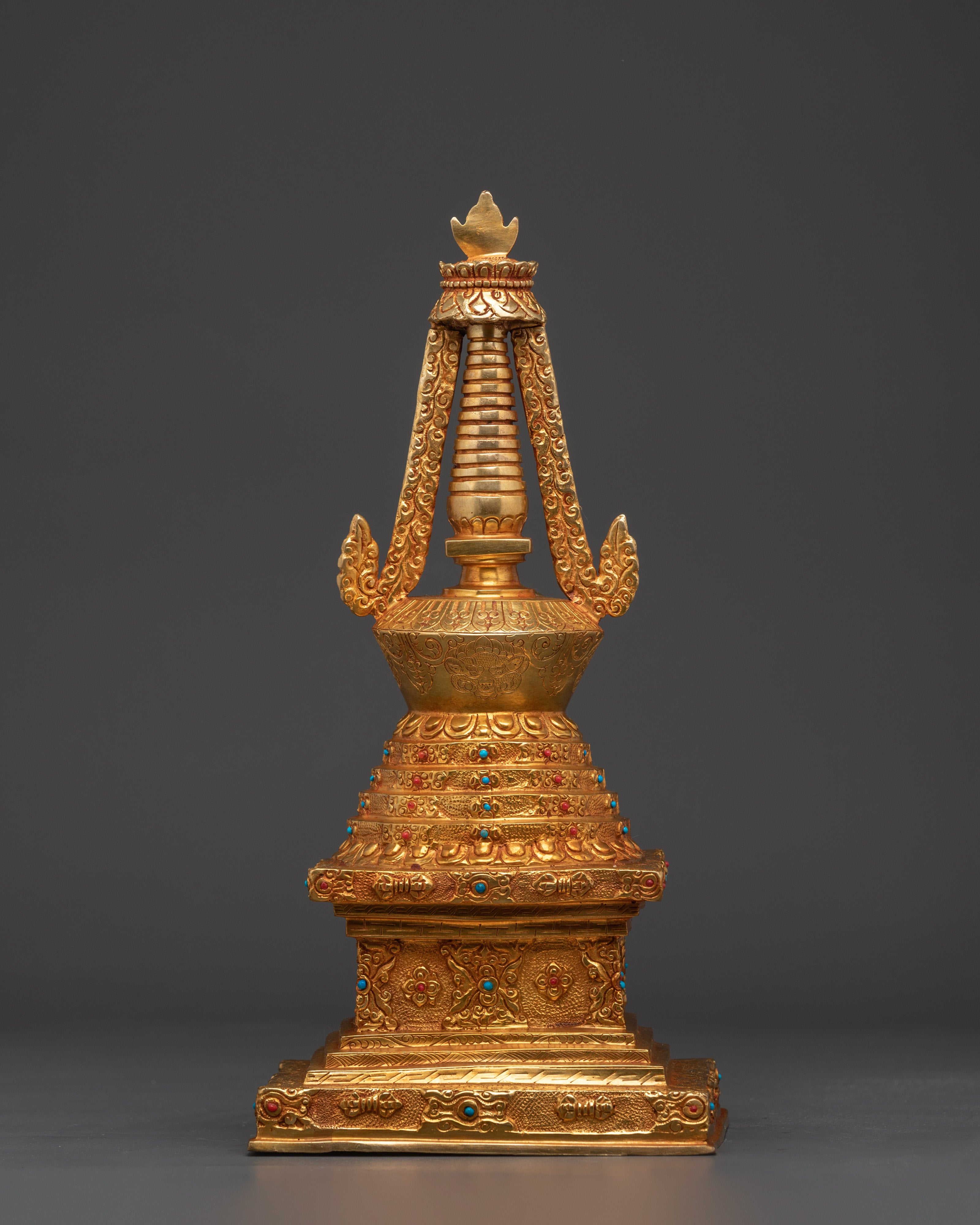 Handmade Spiritual Shrine Stupa | Symbol of Protection and Harmony