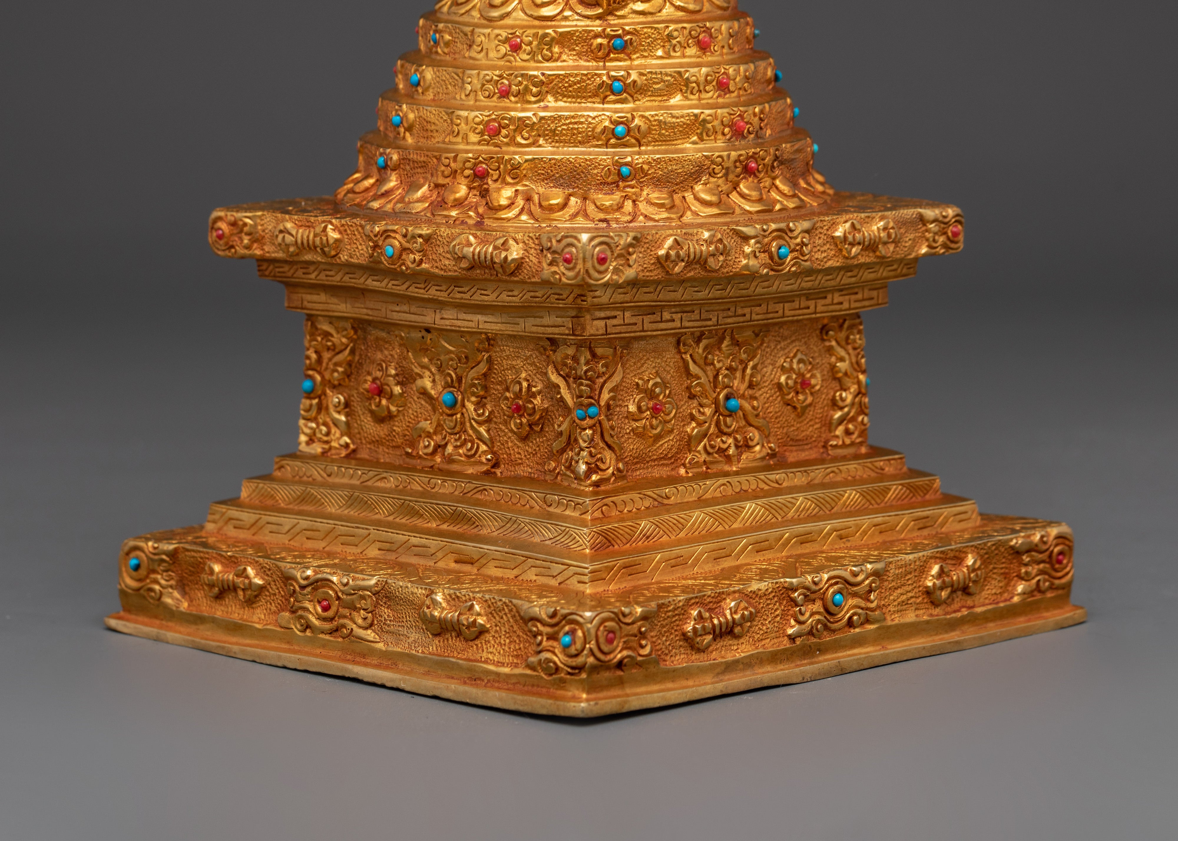 Handmade Spiritual Shrine Stupa | Symbol of Protection and Harmony