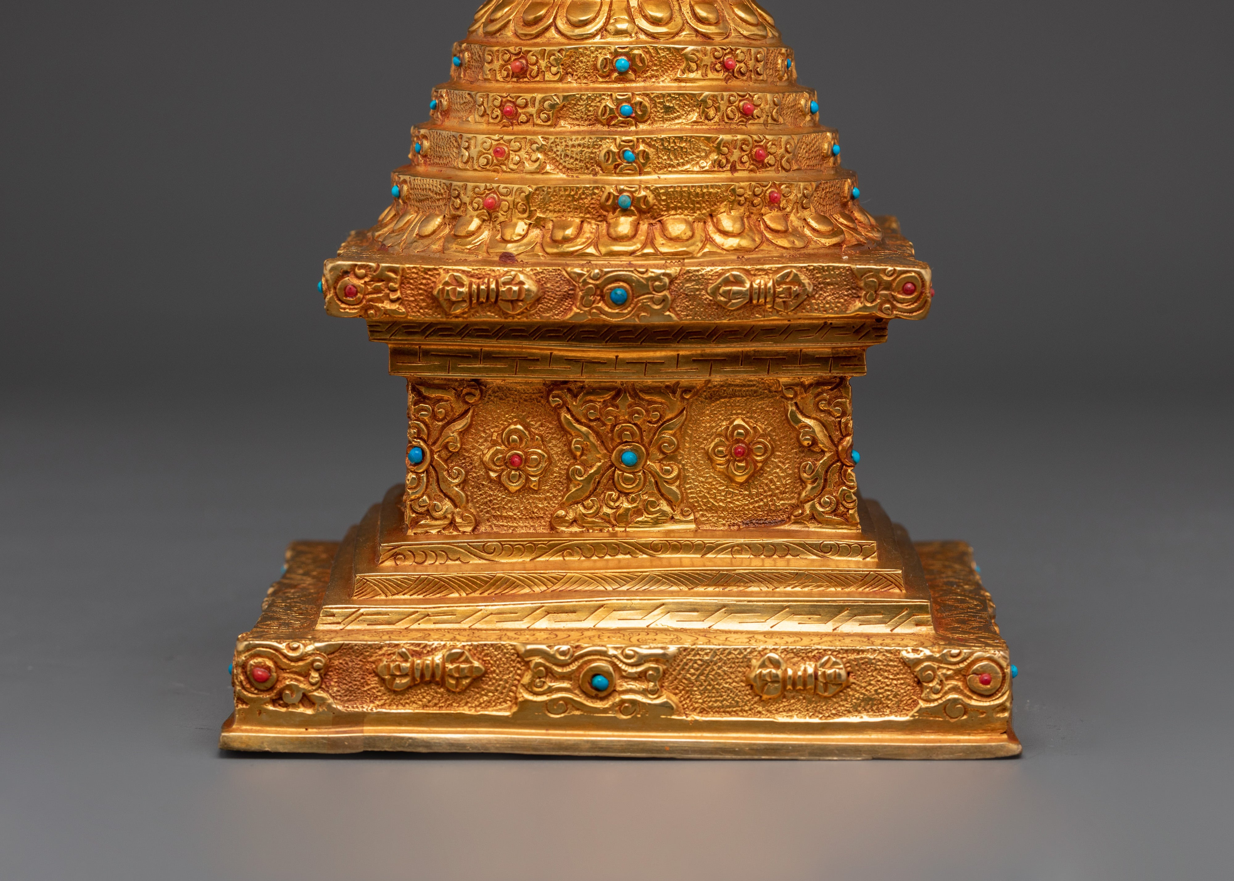 Handmade Spiritual Shrine Stupa | Symbol of Protection and Harmony
