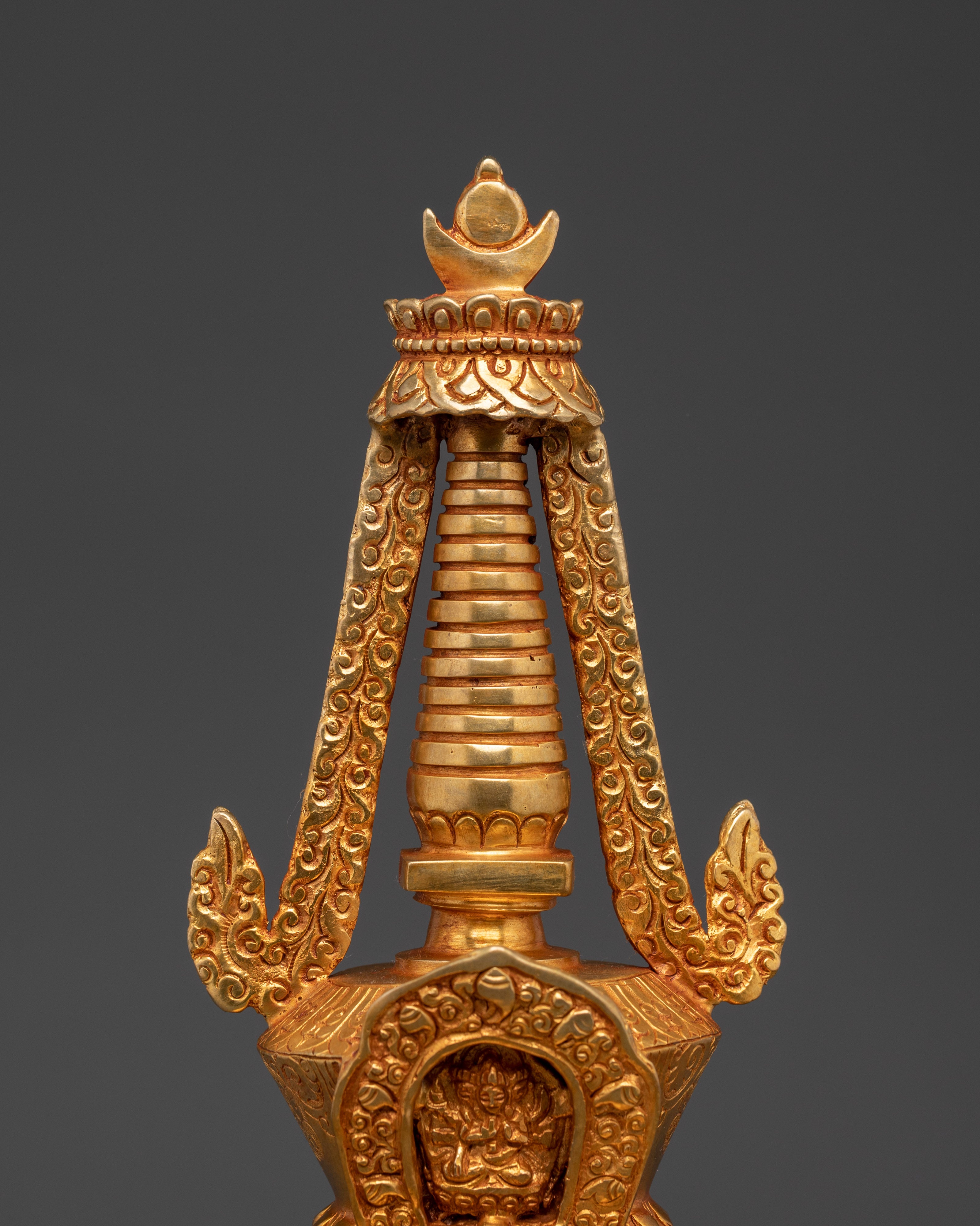Handmade Spiritual Shrine Stupa | Symbol of Protection and Harmony