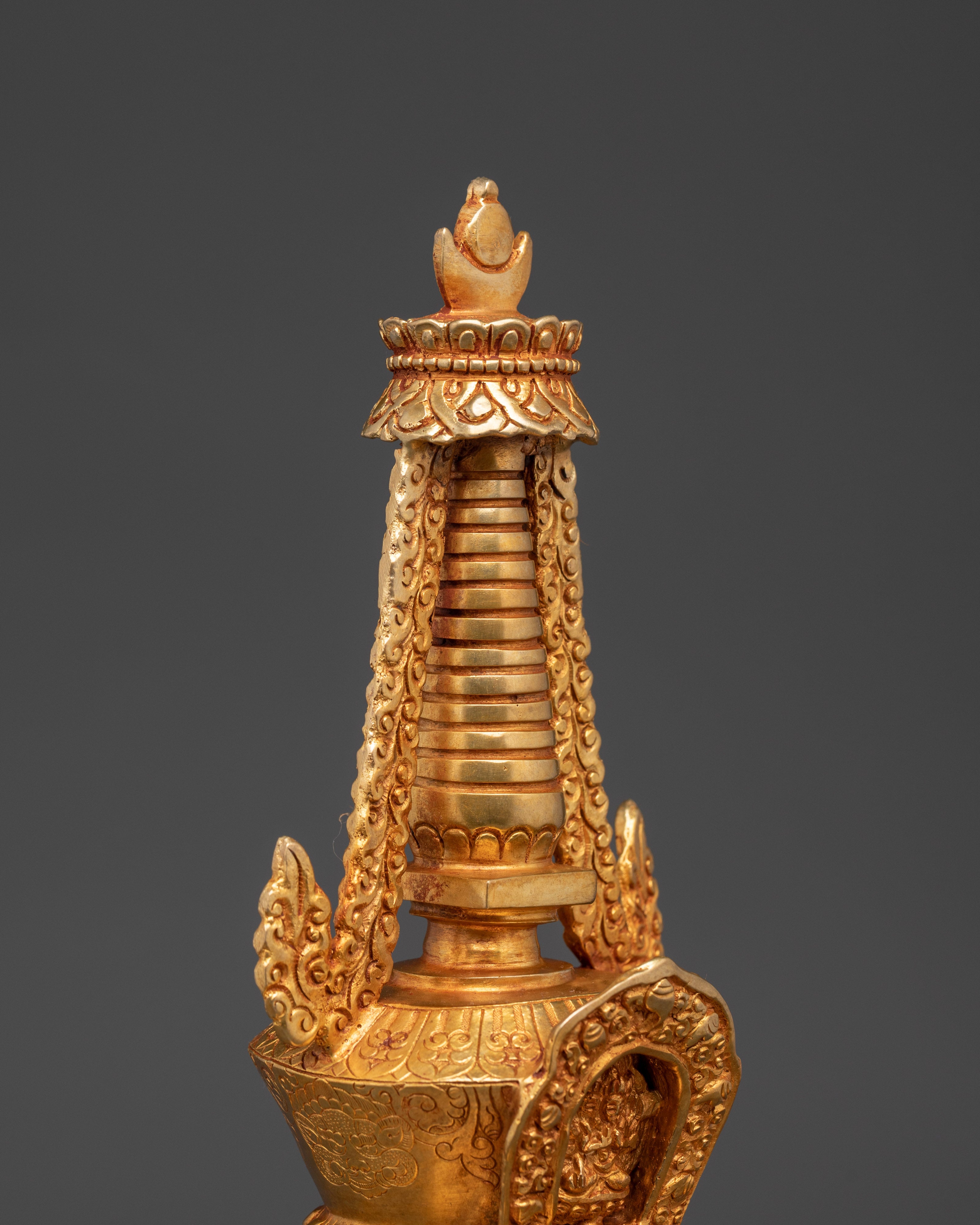 Handmade Spiritual Shrine Stupa | Symbol of Protection and Harmony
