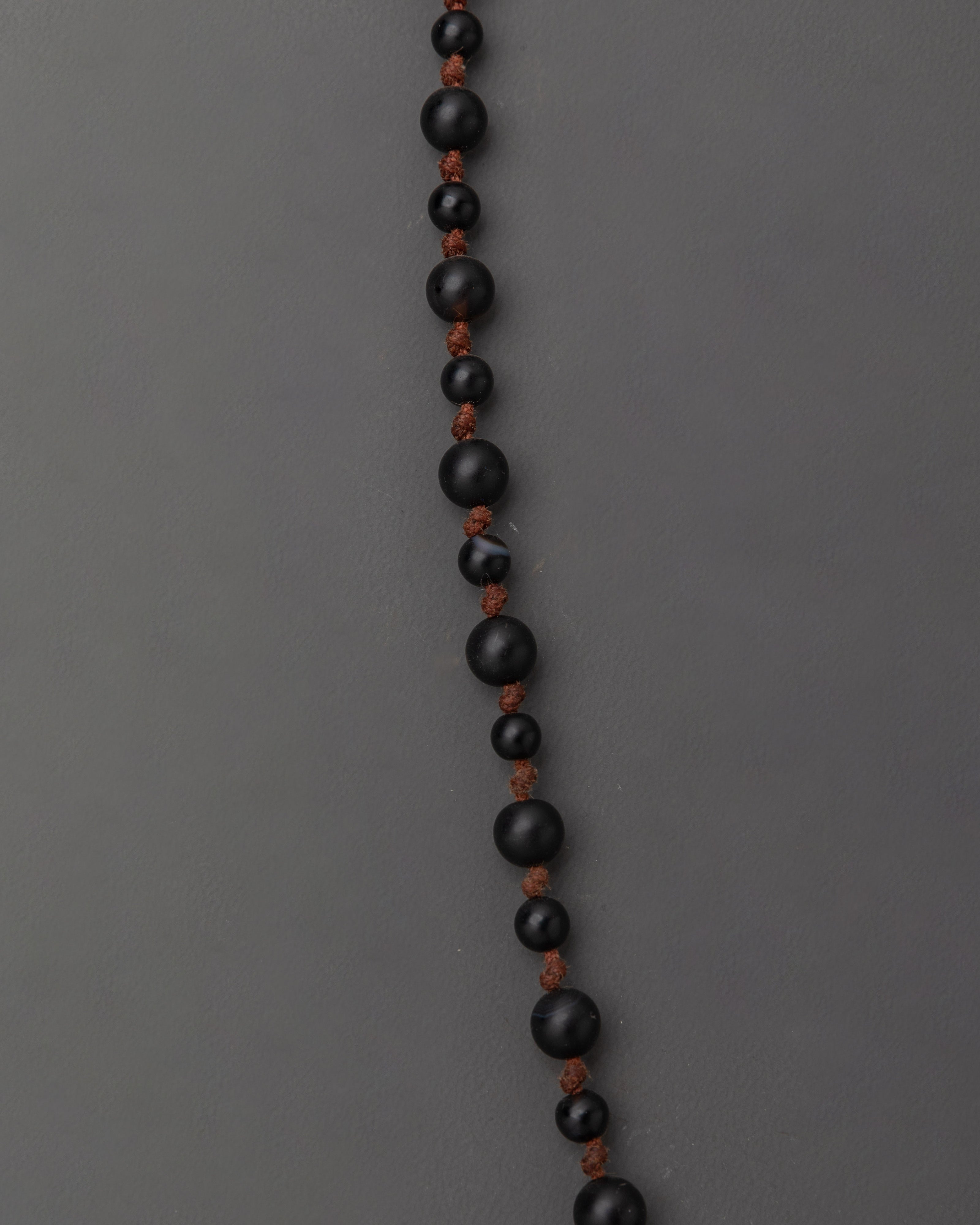 Tibetan Agate Mala Necklace | A Sacred Tool for Meditation