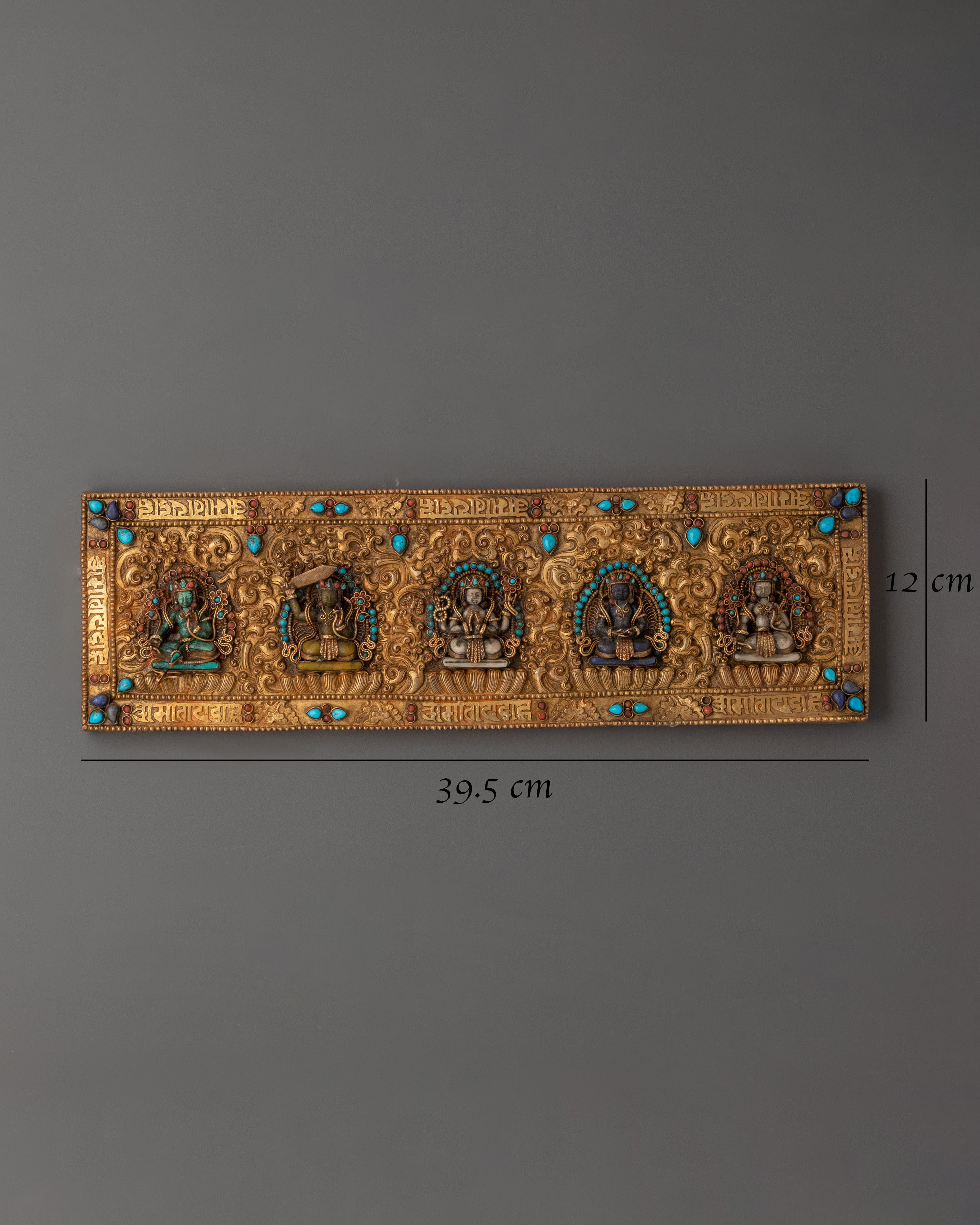 Tibetan Copper Book | For Elegant Display or Sacred Ornament