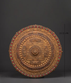 Gold-Plated Wall Hanging | For Sacred or Luxury Interiors