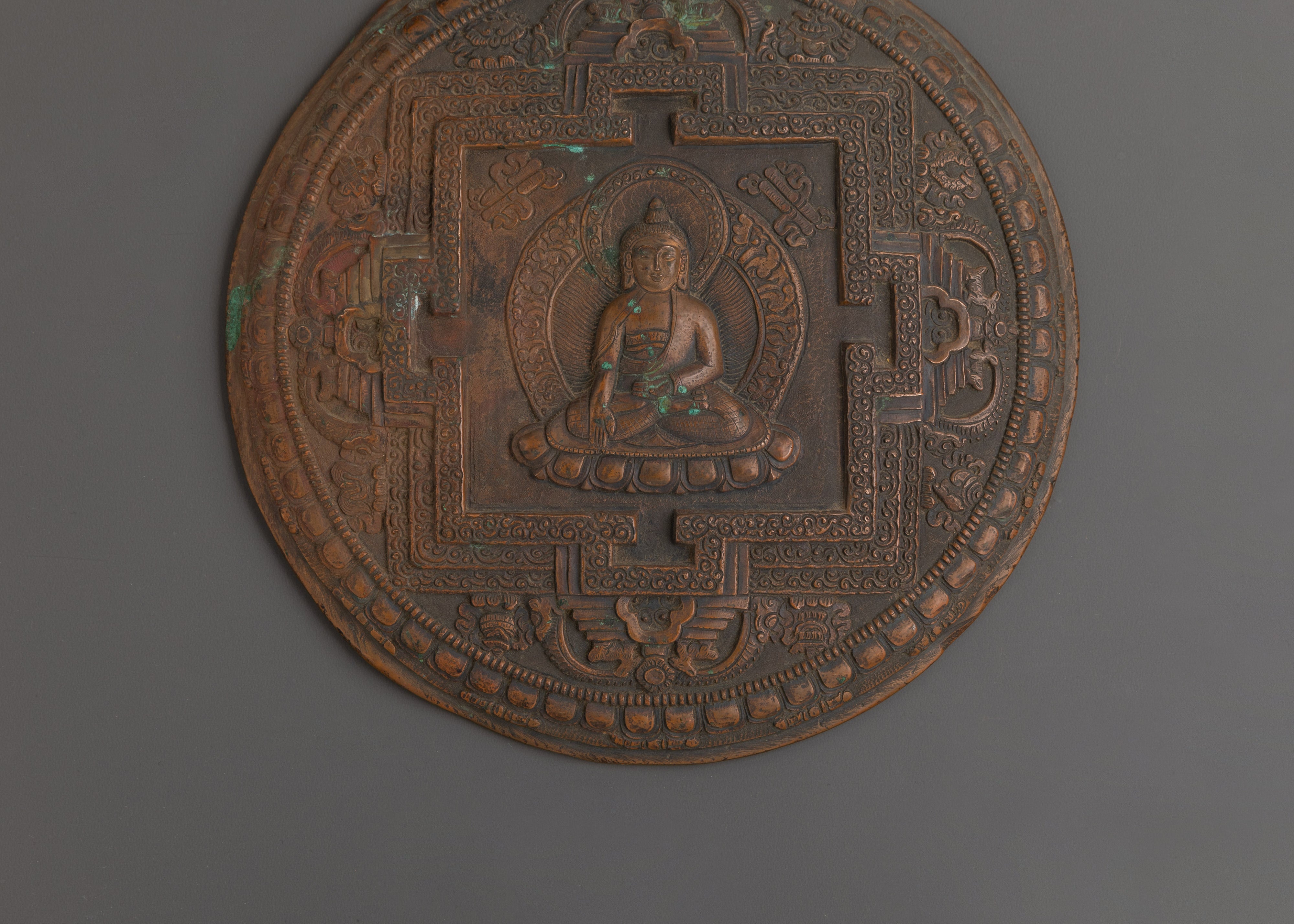 Bronze Wall Hanging | Shayamuni Buddha Wall Decor