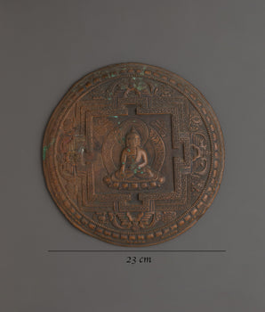 Bronze Wall Hanging | Shayamuni Buddha Wall Decor