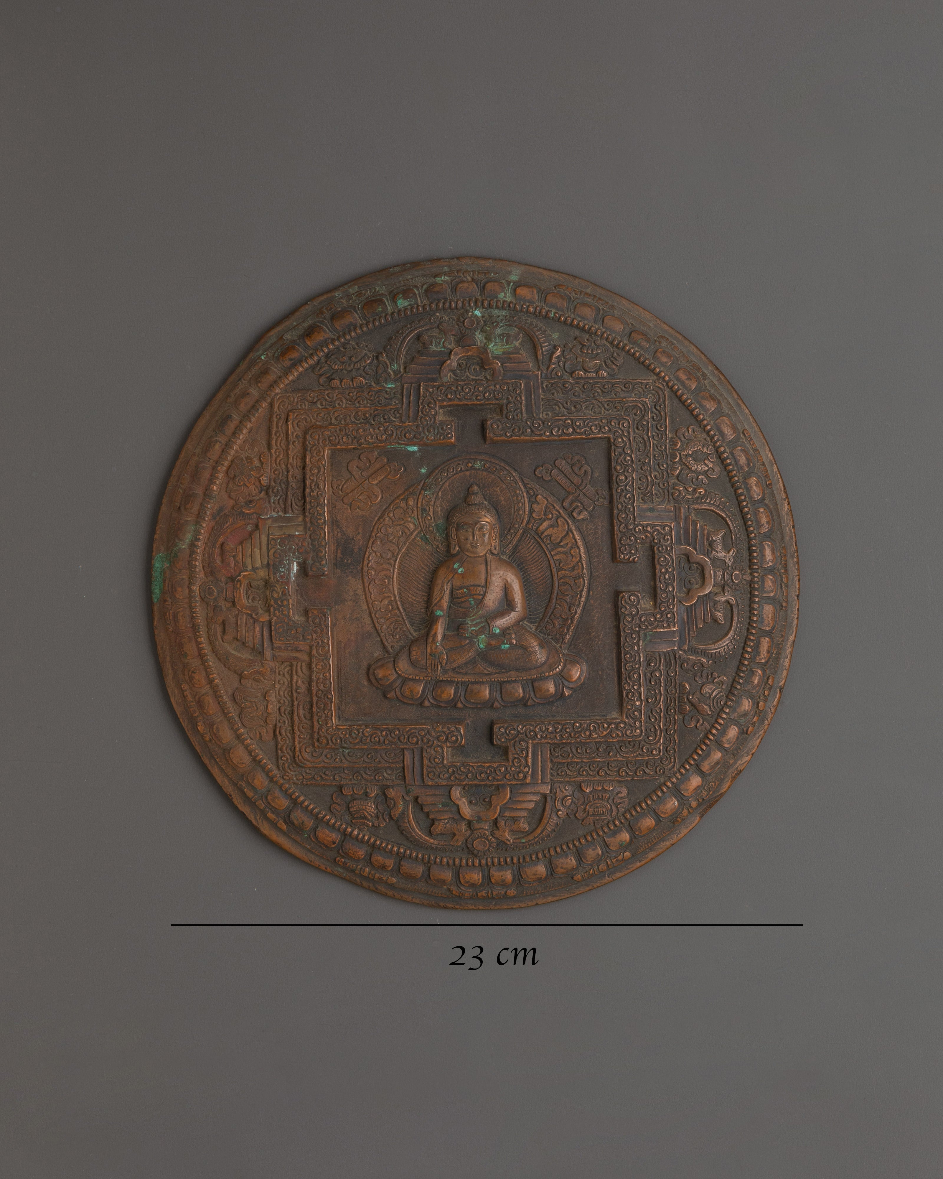 Bronze Wall Hanging | Shayamuni Buddha Wall Decor