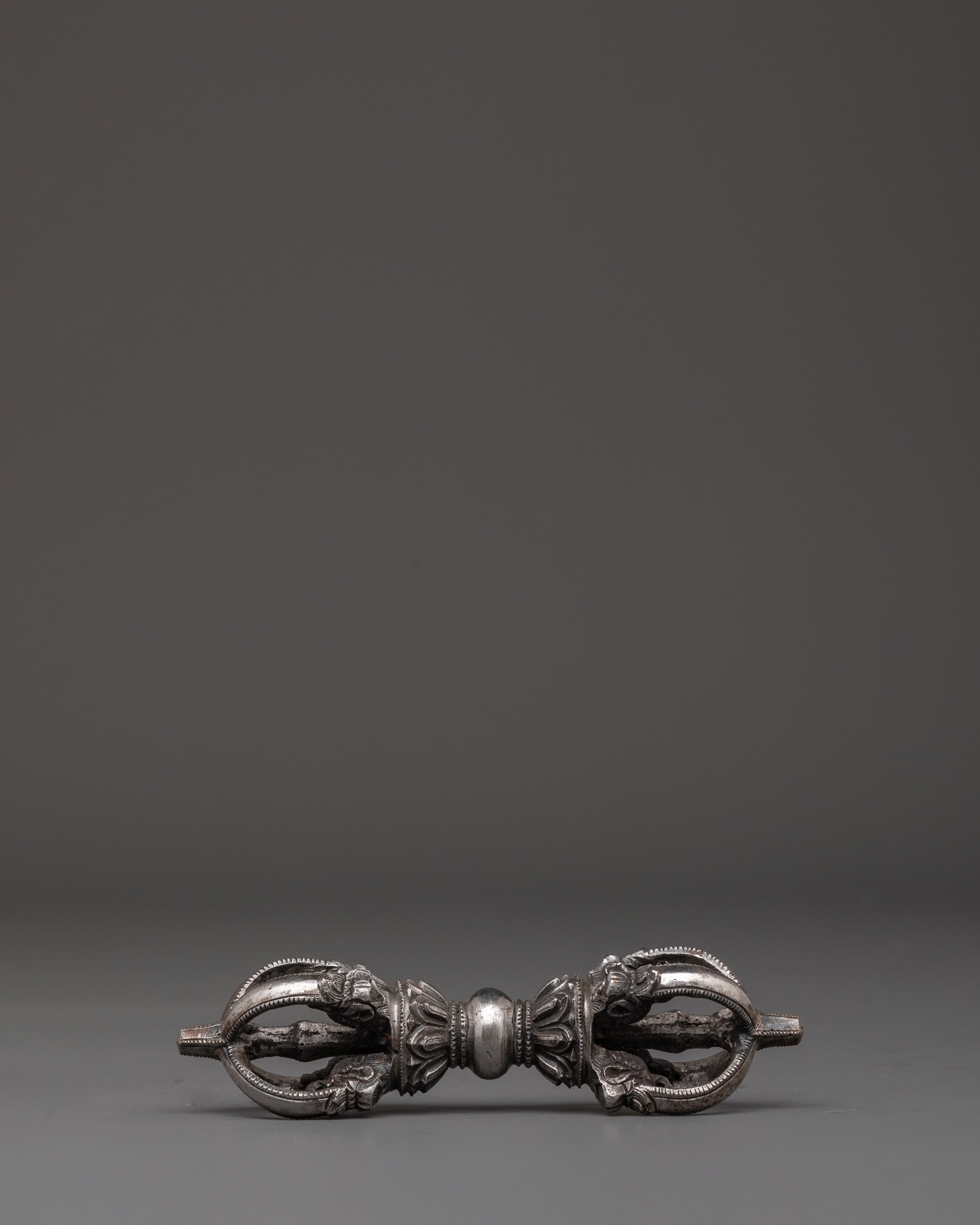 Handcrafted Tibetan Bell & Vajra Set | Ritual Bell and Sacred Vajra