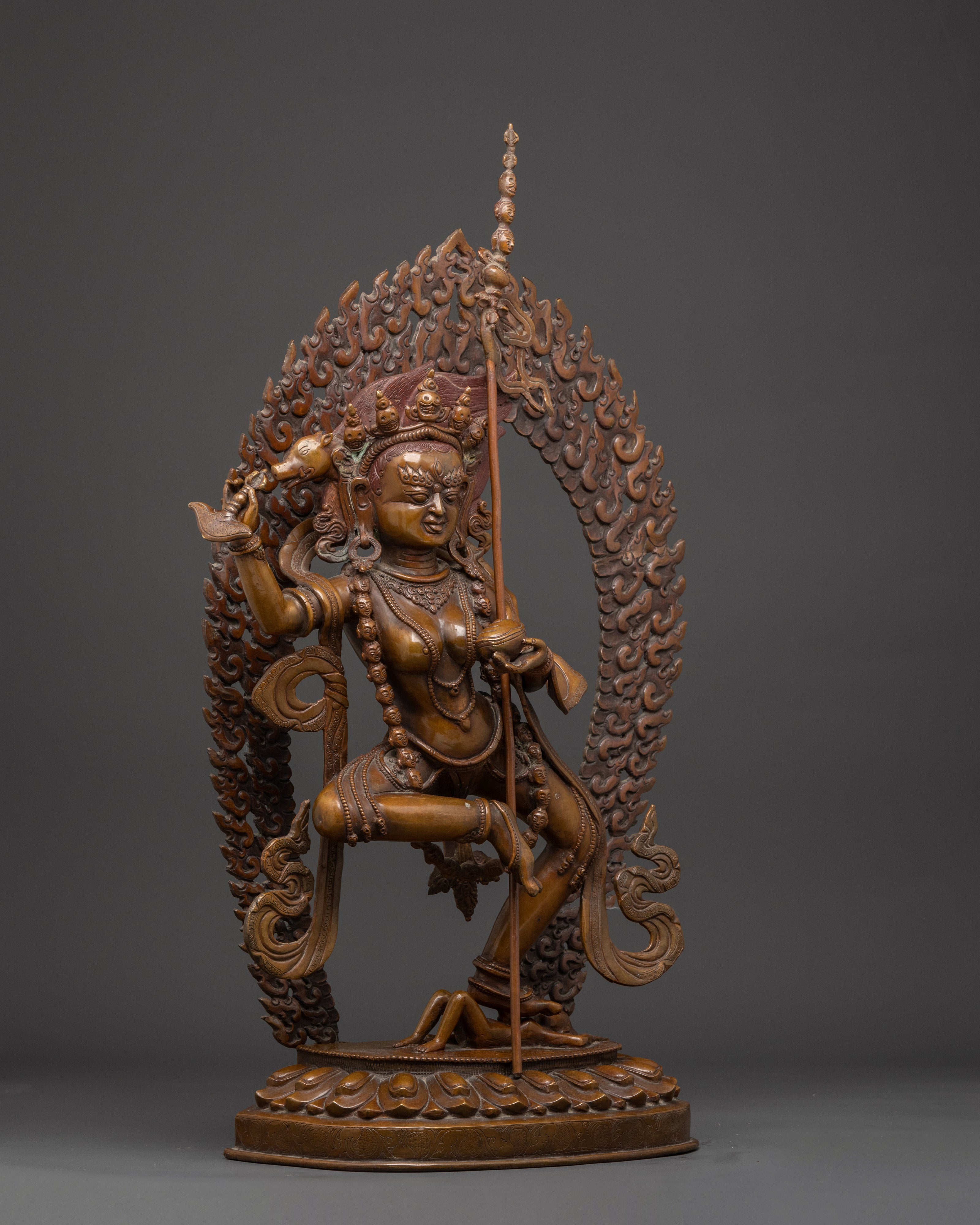 Dorje Phagmo Wrathful Deity Statue | Symbol of Resilience and Spiritual Strength