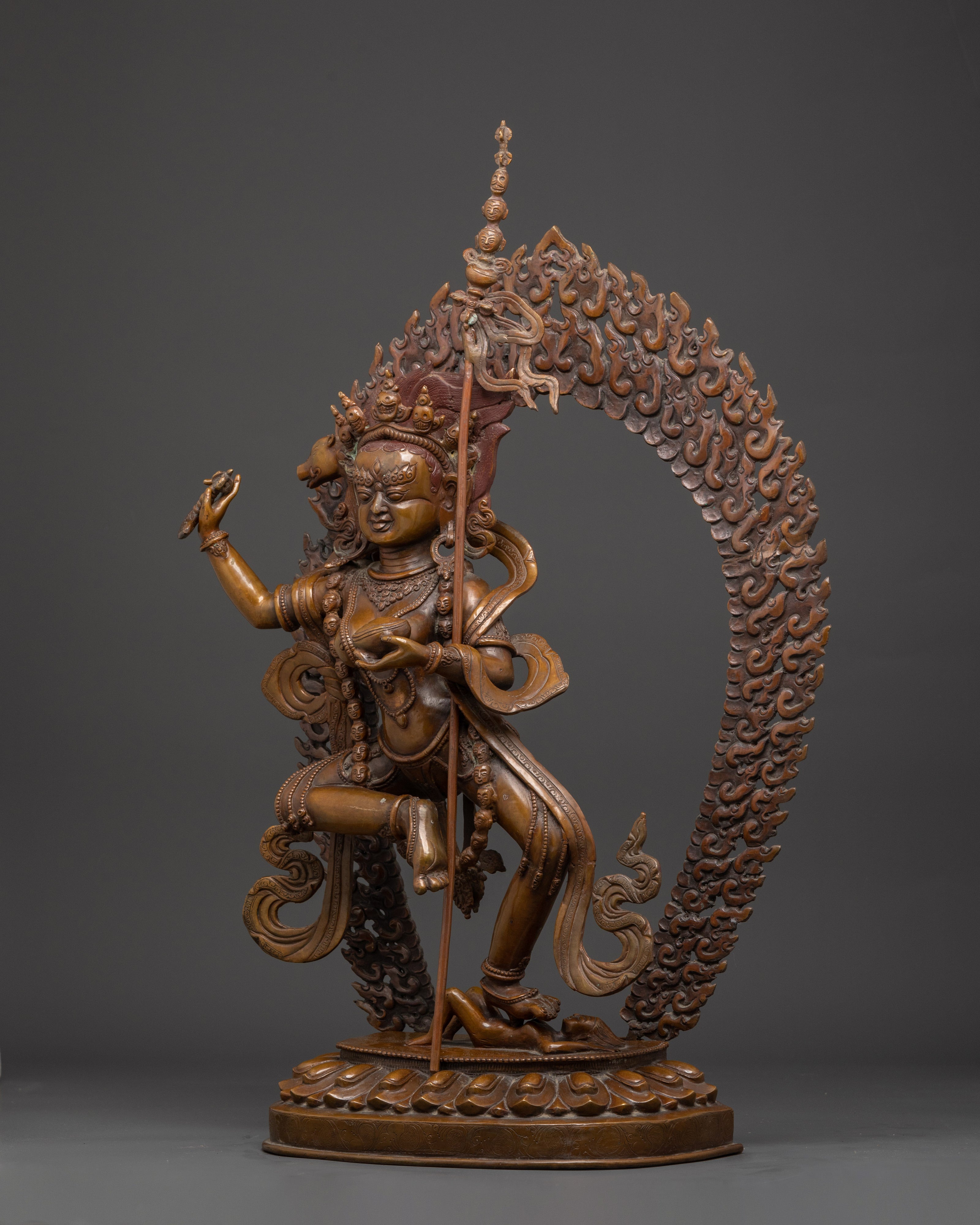 Dorje Phagmo Wrathful Deity Statue | Symbol of Resilience and Spiritual Strength