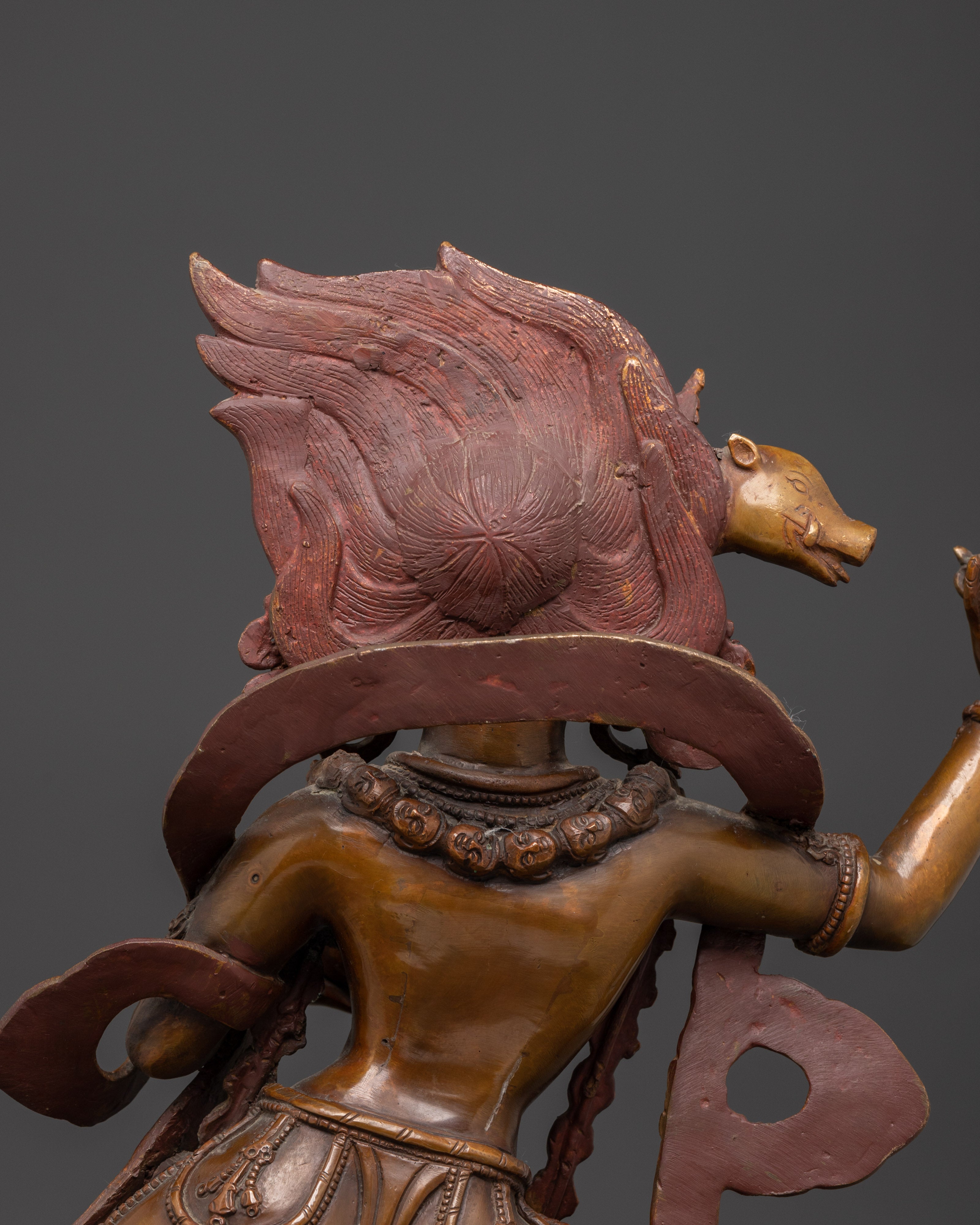 Dorje Phagmo Wrathful Deity Statue | Symbol of Resilience and Spiritual Strength