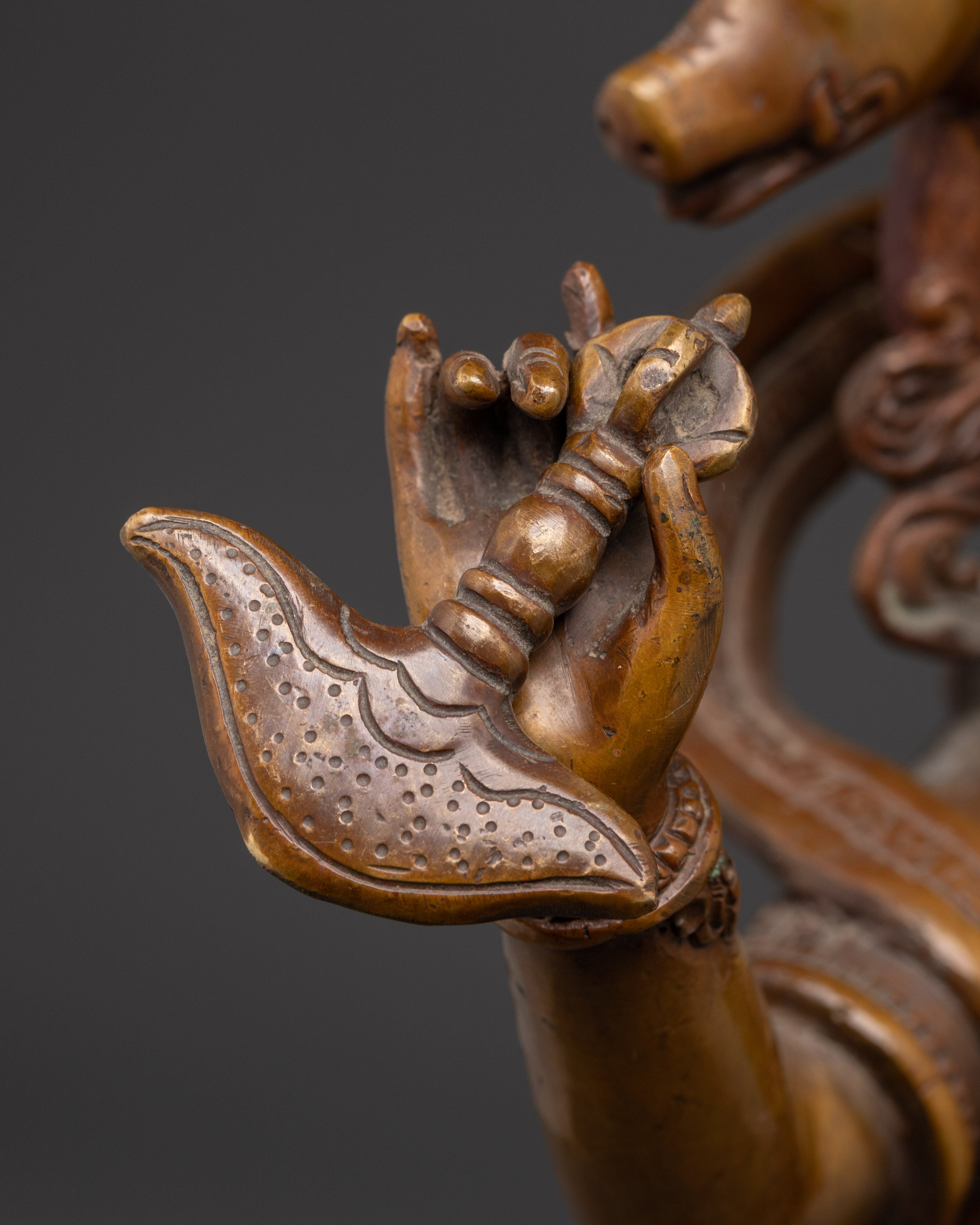 Dorje Phagmo Wrathful Deity Statue | Symbol of Resilience and Spiritual Strength