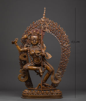 Dorje Phagmo Wrathful Deity Statue | Symbol of Resilience and Spiritual Strength