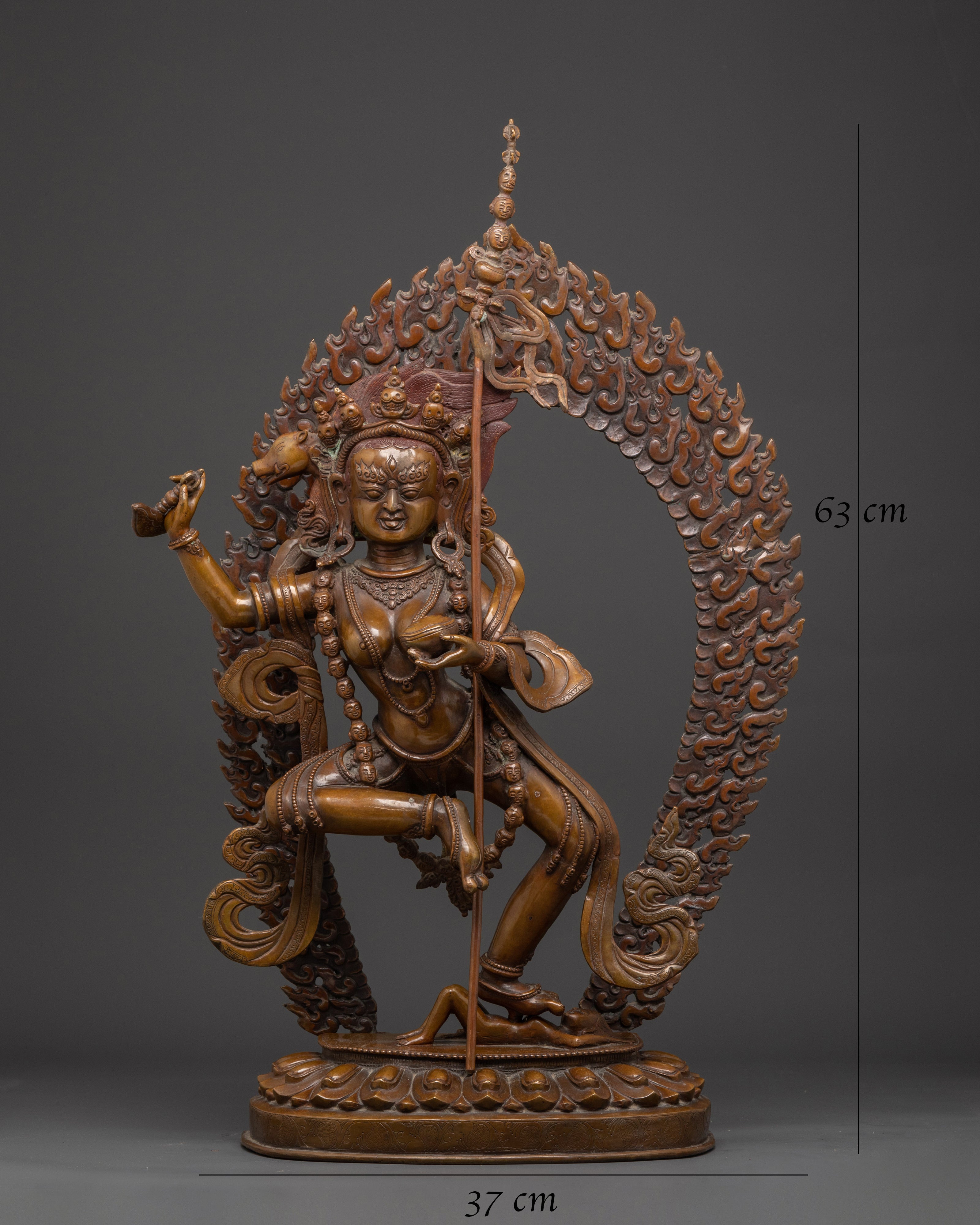 Dorje Phagmo Wrathful Deity Statue | Symbol of Resilience and Spiritual Strength