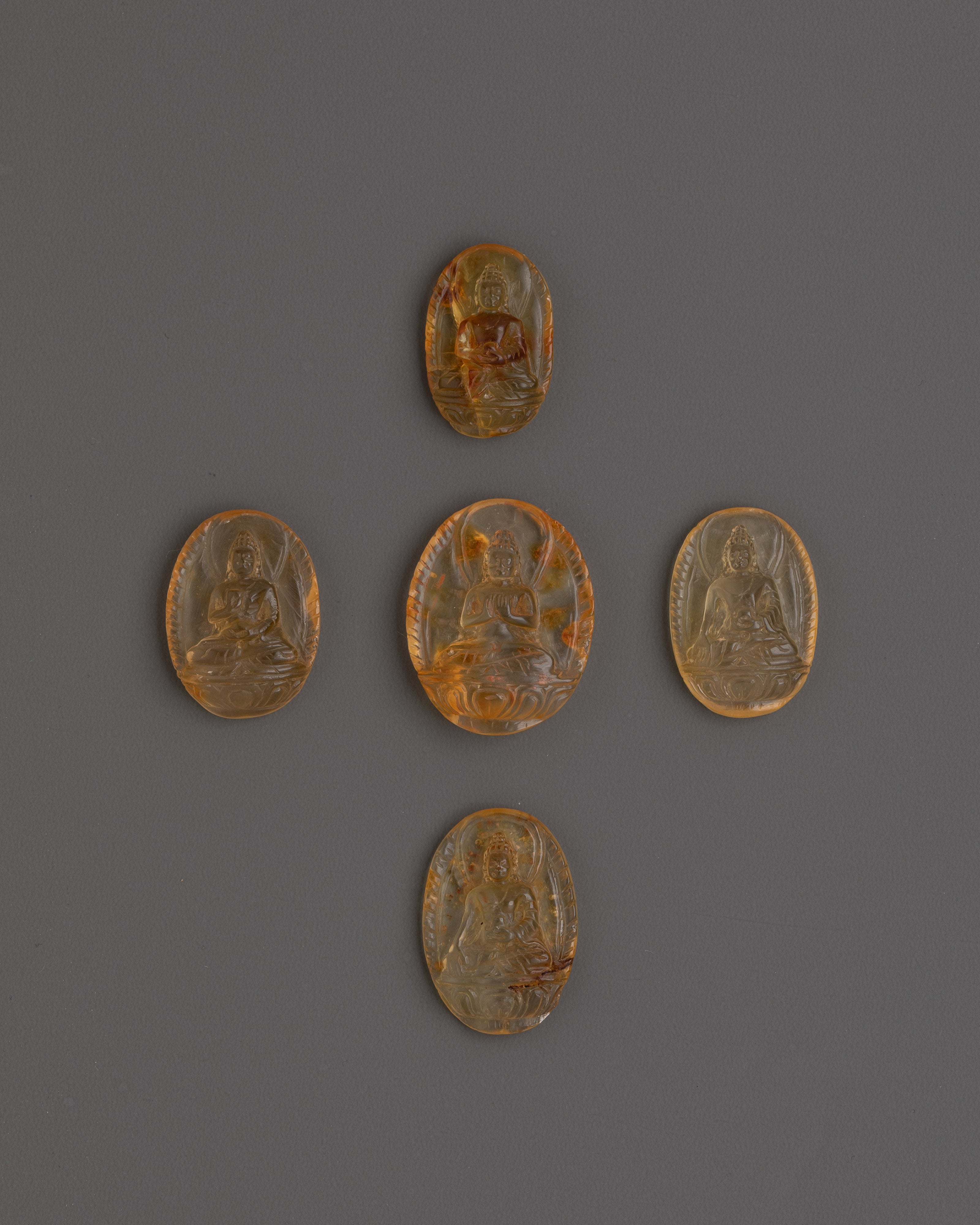 Sacred Five (Pancha) Buddha Set | Representing the Five Dhyani Buddhas