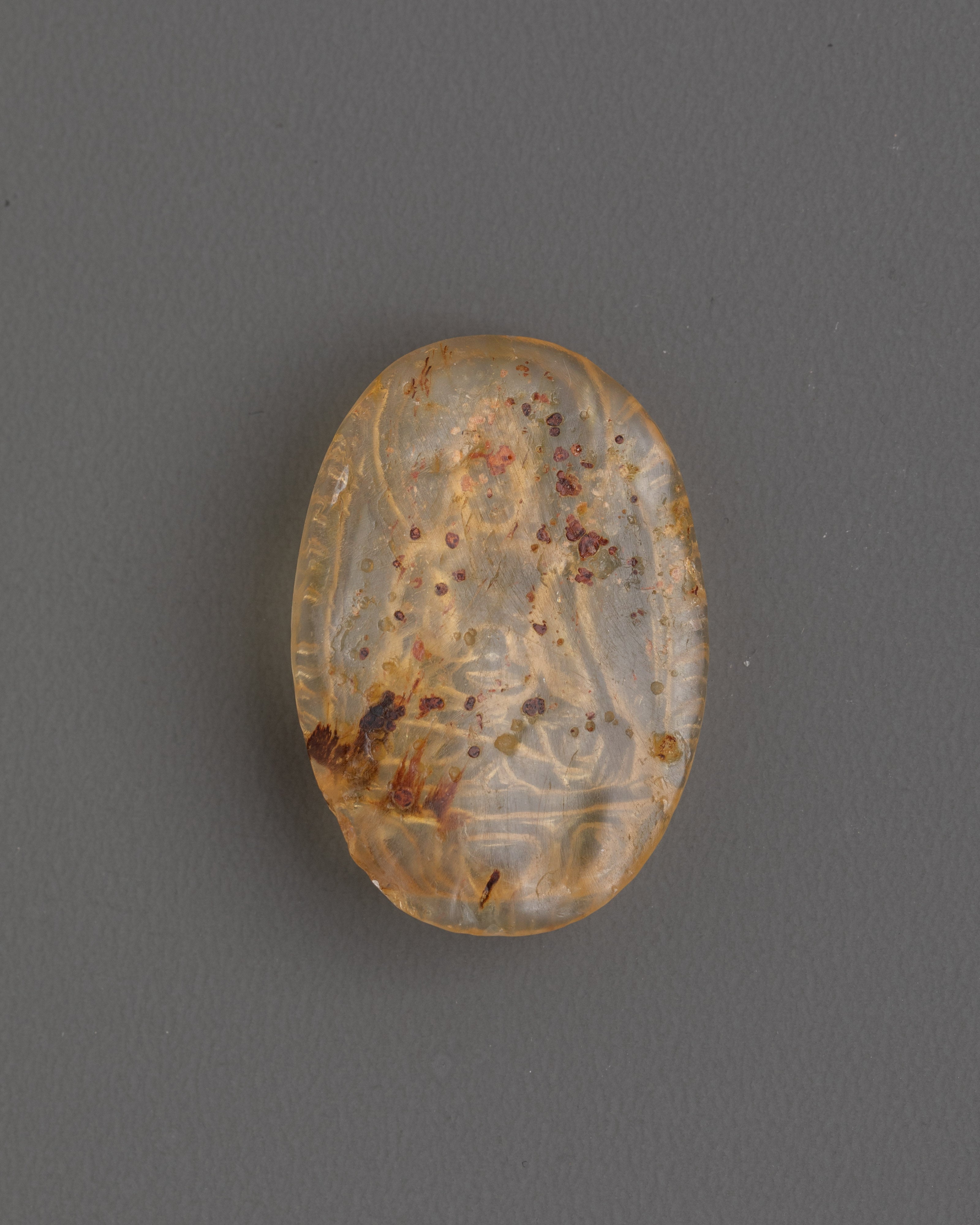 Shakyamuni Buddha Spiritual Amber Statue | Symbol of Inner Peace and Enlightenment