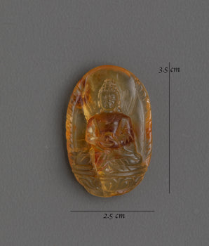 Amitabha Buddha Tibetan Buddhist Statue | Traditionally Handmade Sculpture