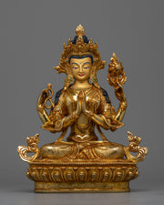 chenrezig-gold-gilded-25cm