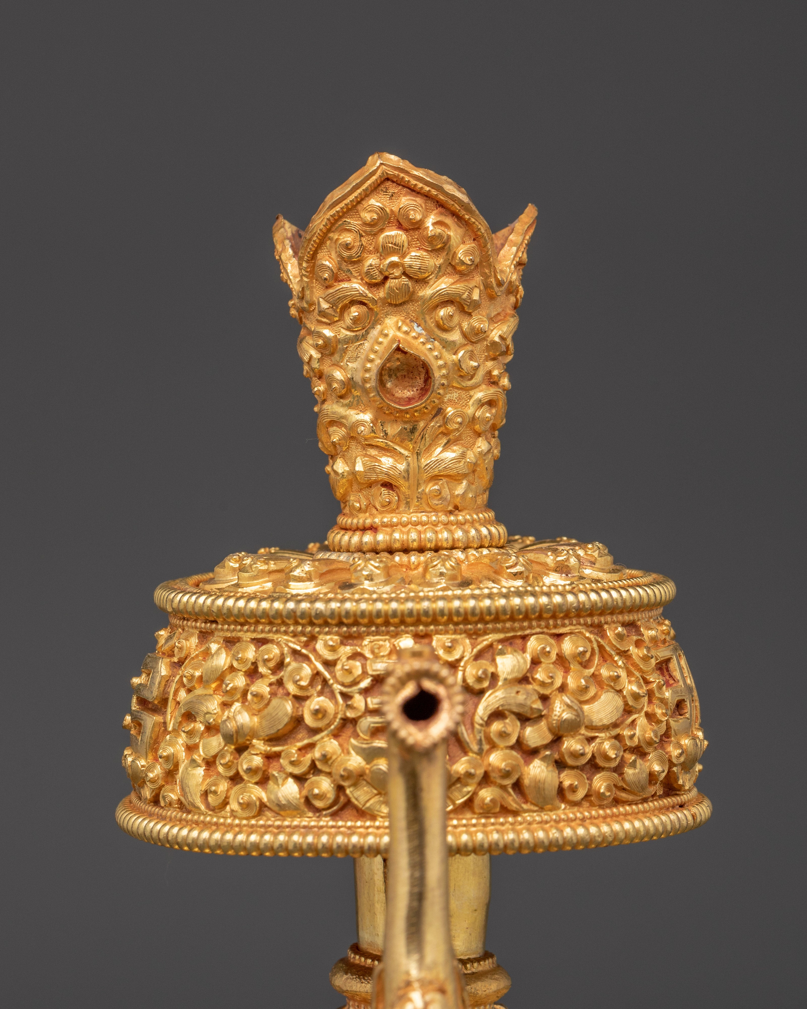 Copper Ritual Bhumba Set for Tibetan Buddhist Altar