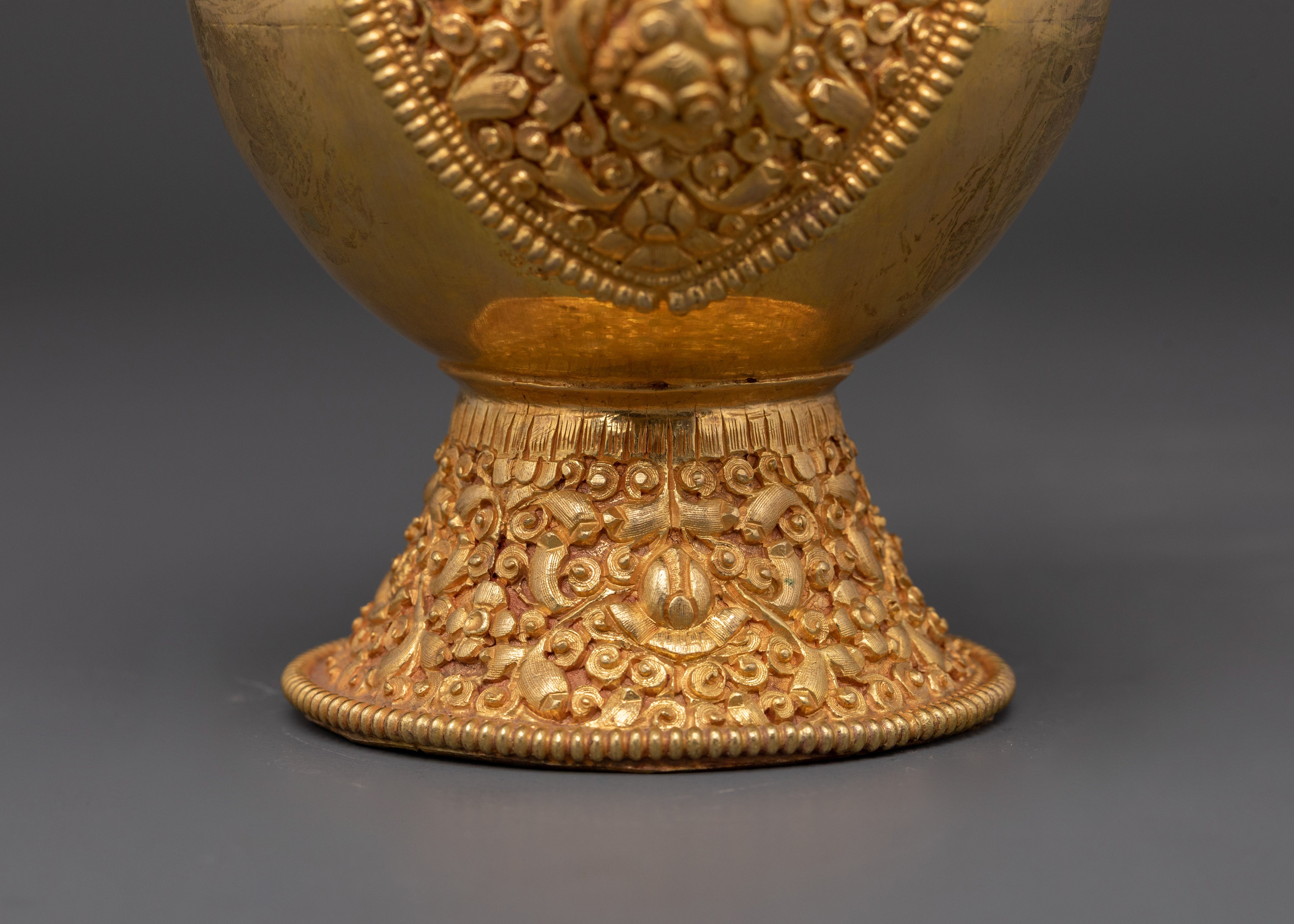Copper Ritual Bhumba Set for Tibetan Buddhist Altar
