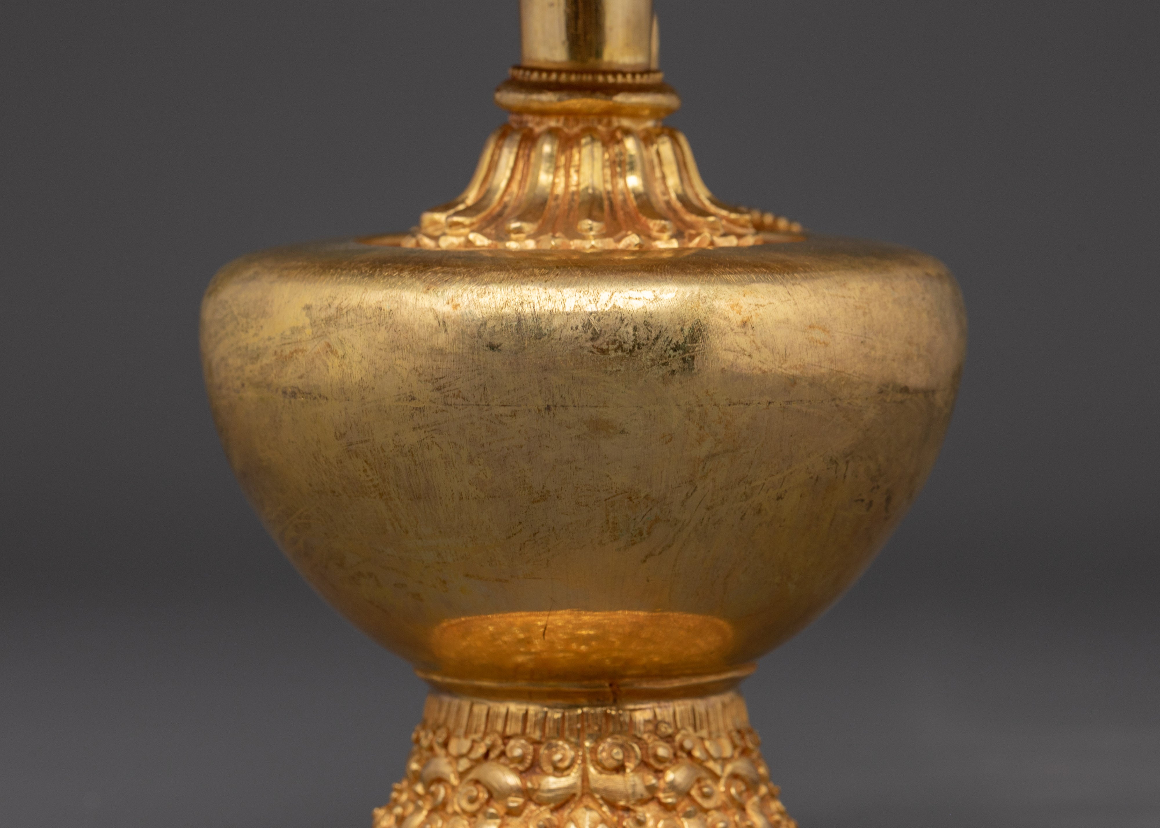 Copper Ritual Bhumba Set for Tibetan Buddhist Altar
