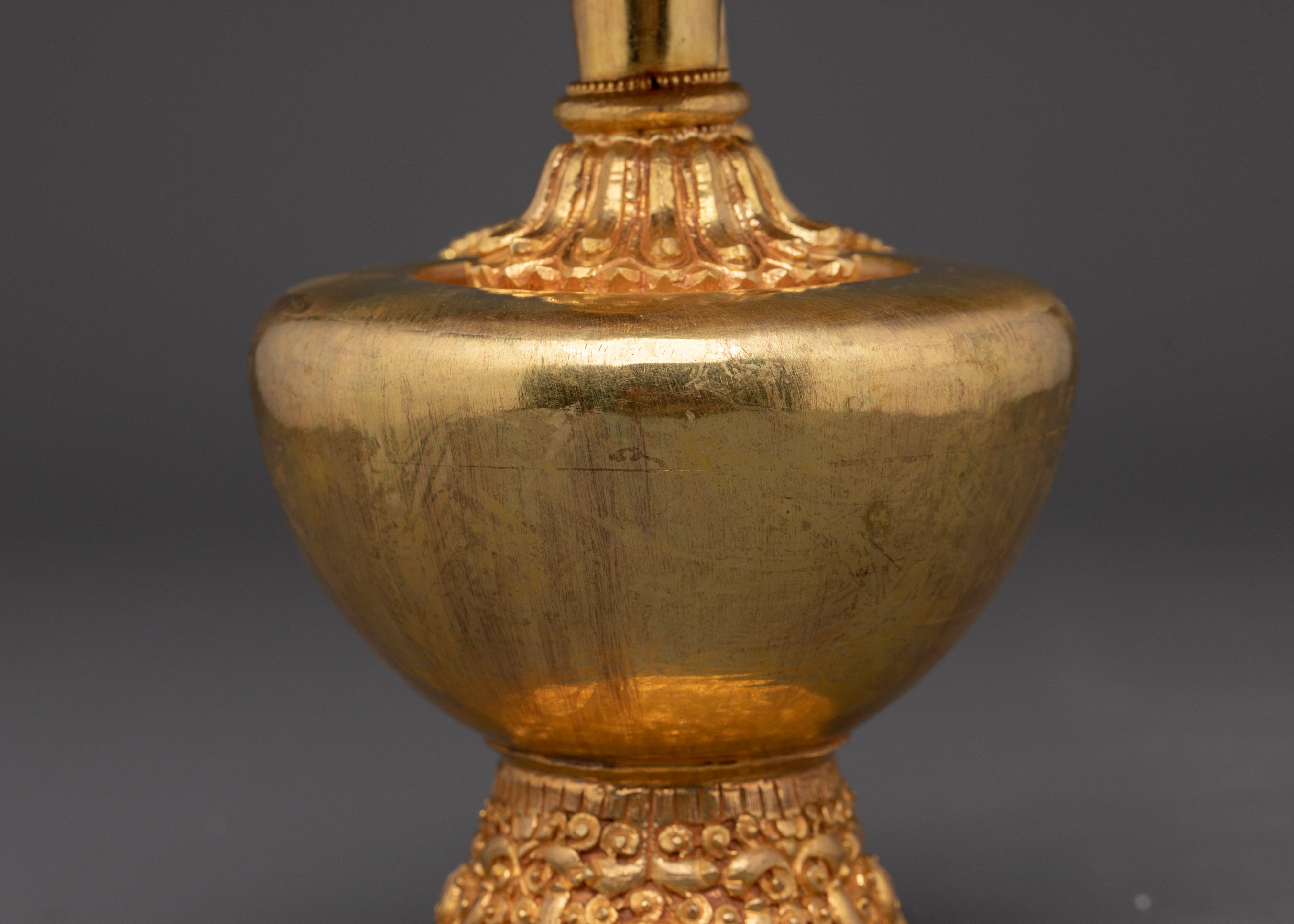Copper Ritual Bhumba Set for Tibetan Buddhist Altar