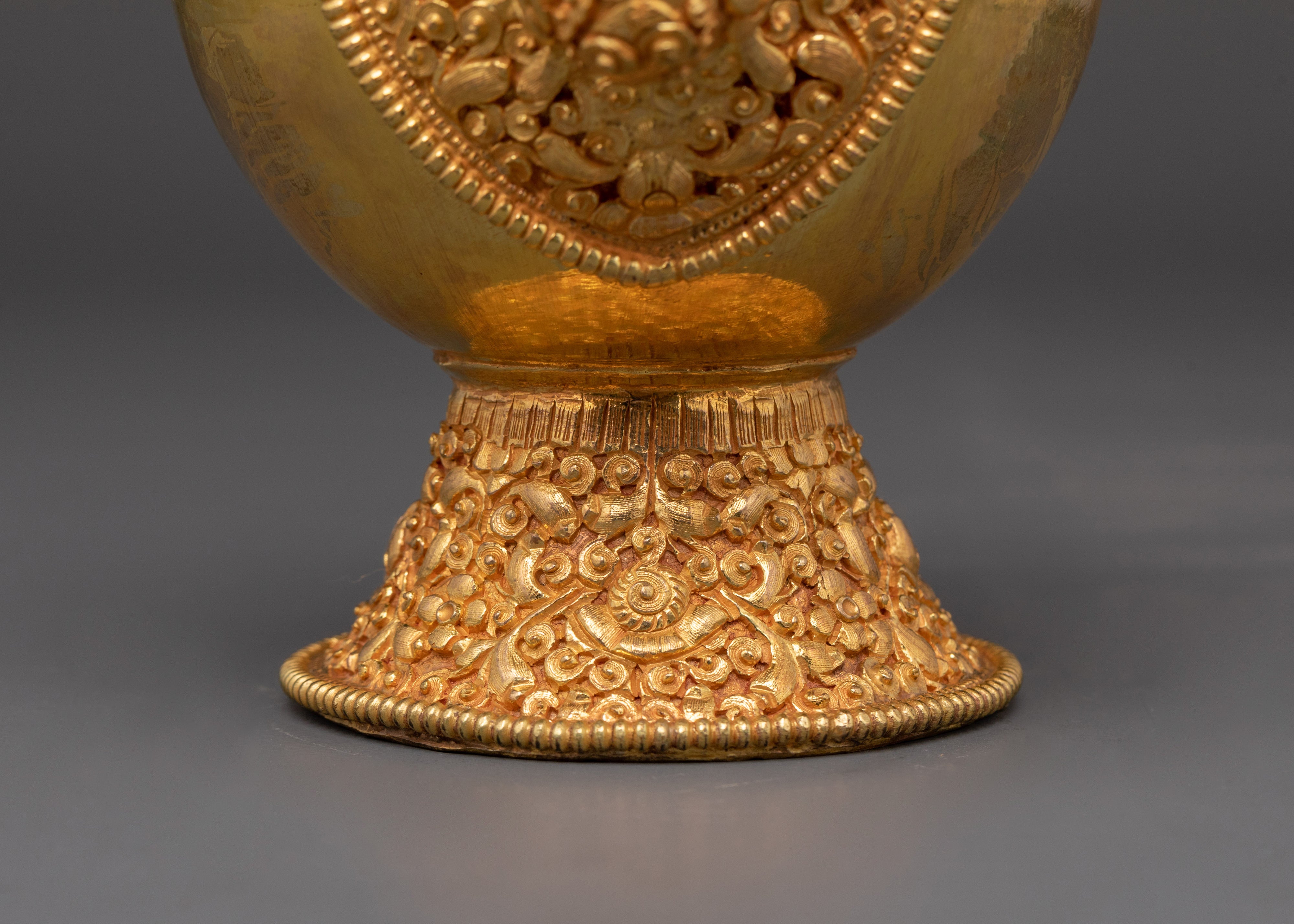 Copper Ritual Bhumba Set for Tibetan Buddhist Altar