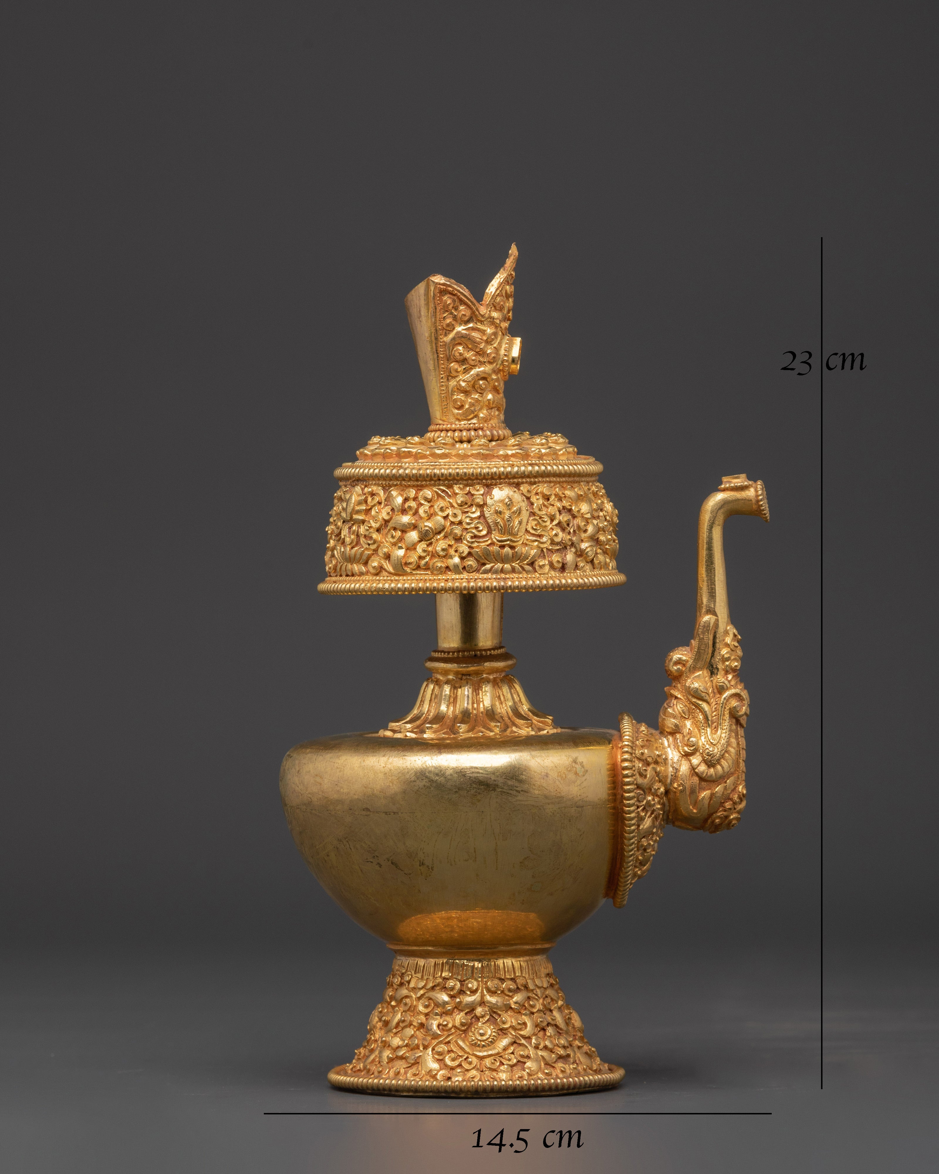 Copper Ritual Bhumba Set for Tibetan Buddhist Altar