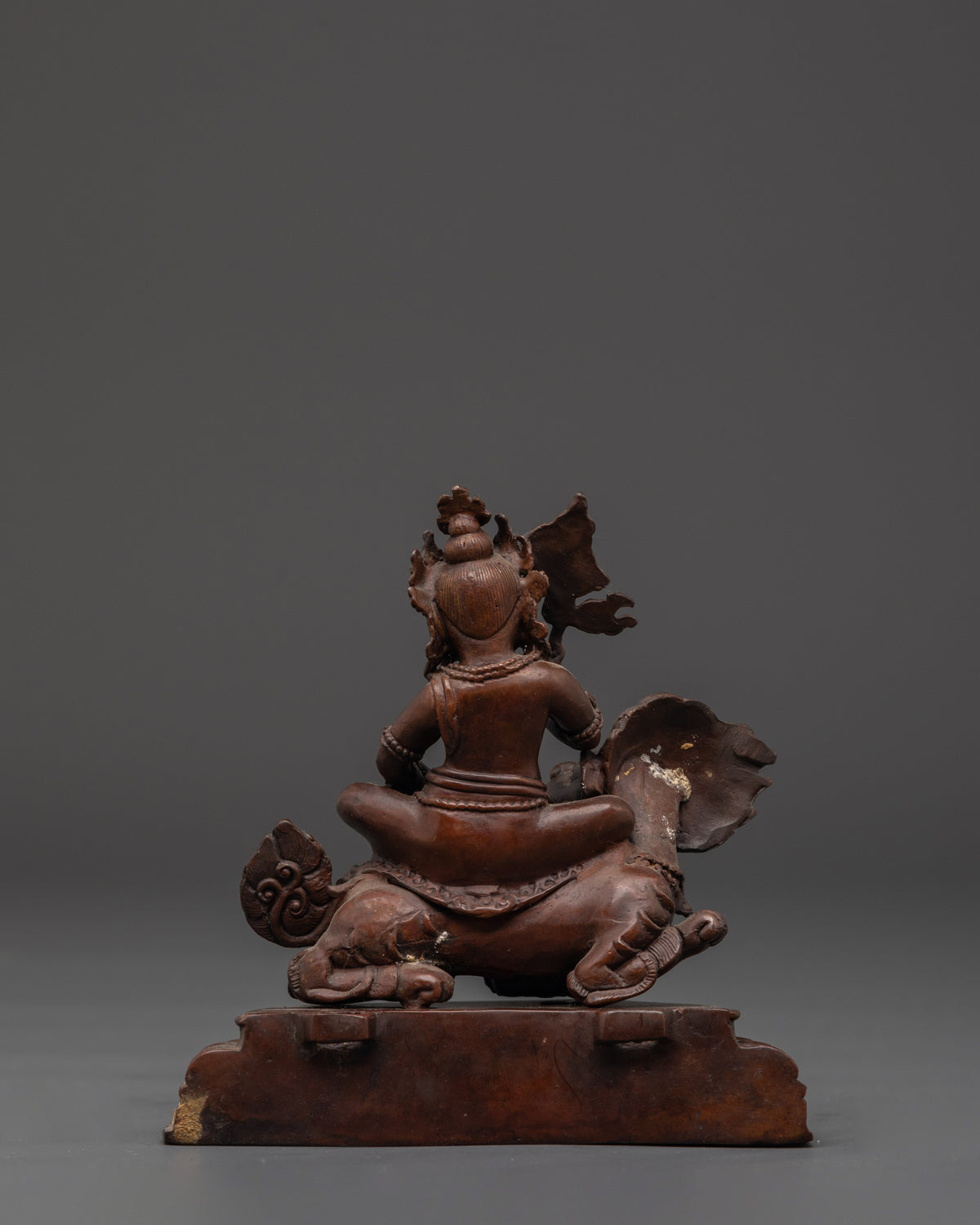 Oxidized Copper Namotshe | Sacred Tibetan Ritual Symbol