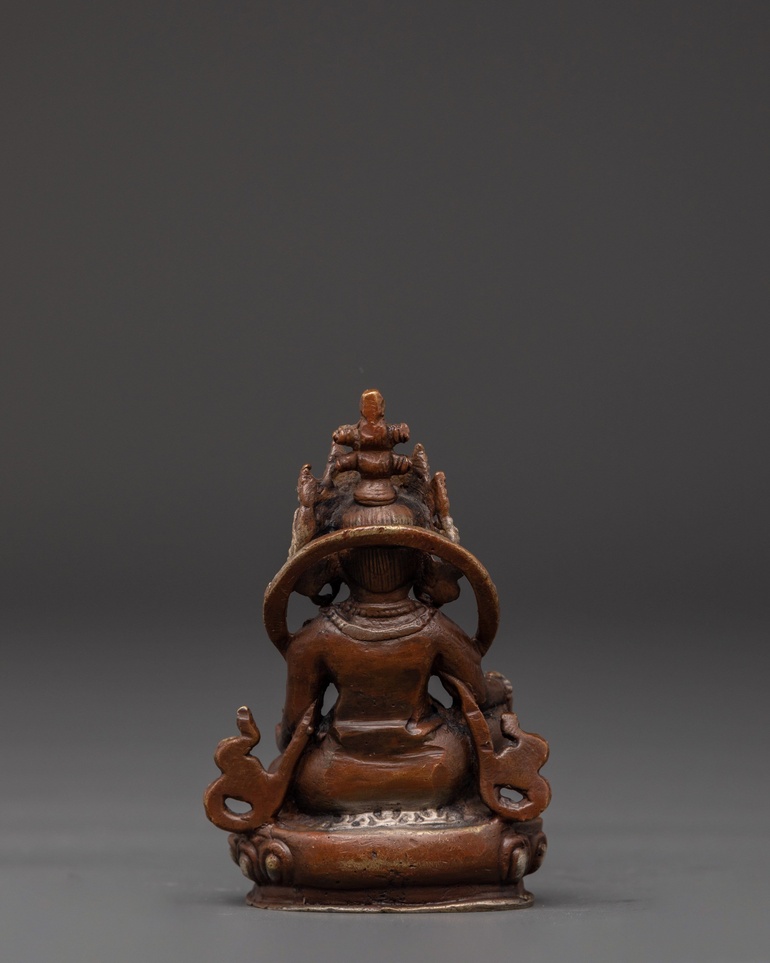 Dzambhala Prosperity and Abundance Statue | Tibetan Wealth Deity
