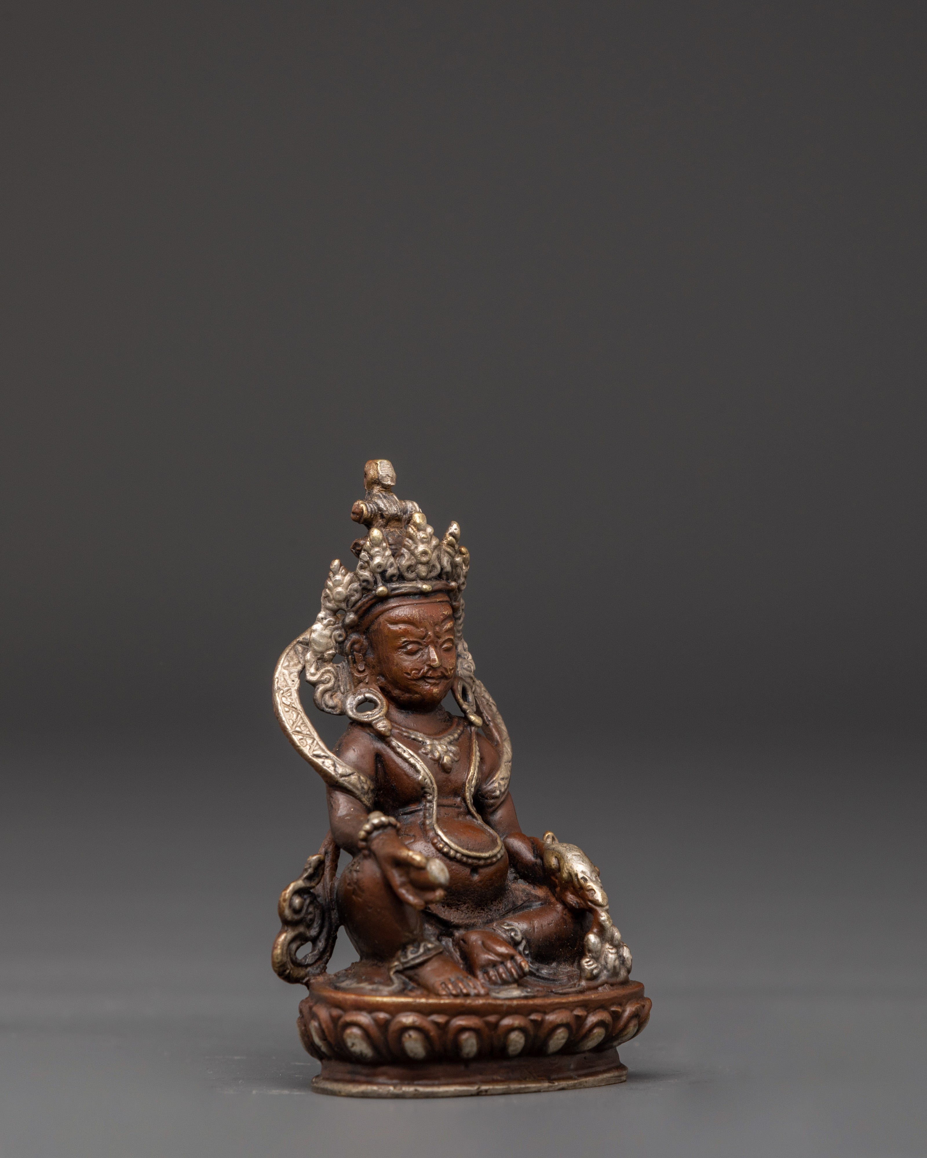Dzambhala Prosperity and Abundance Statue | Tibetan Wealth Deity