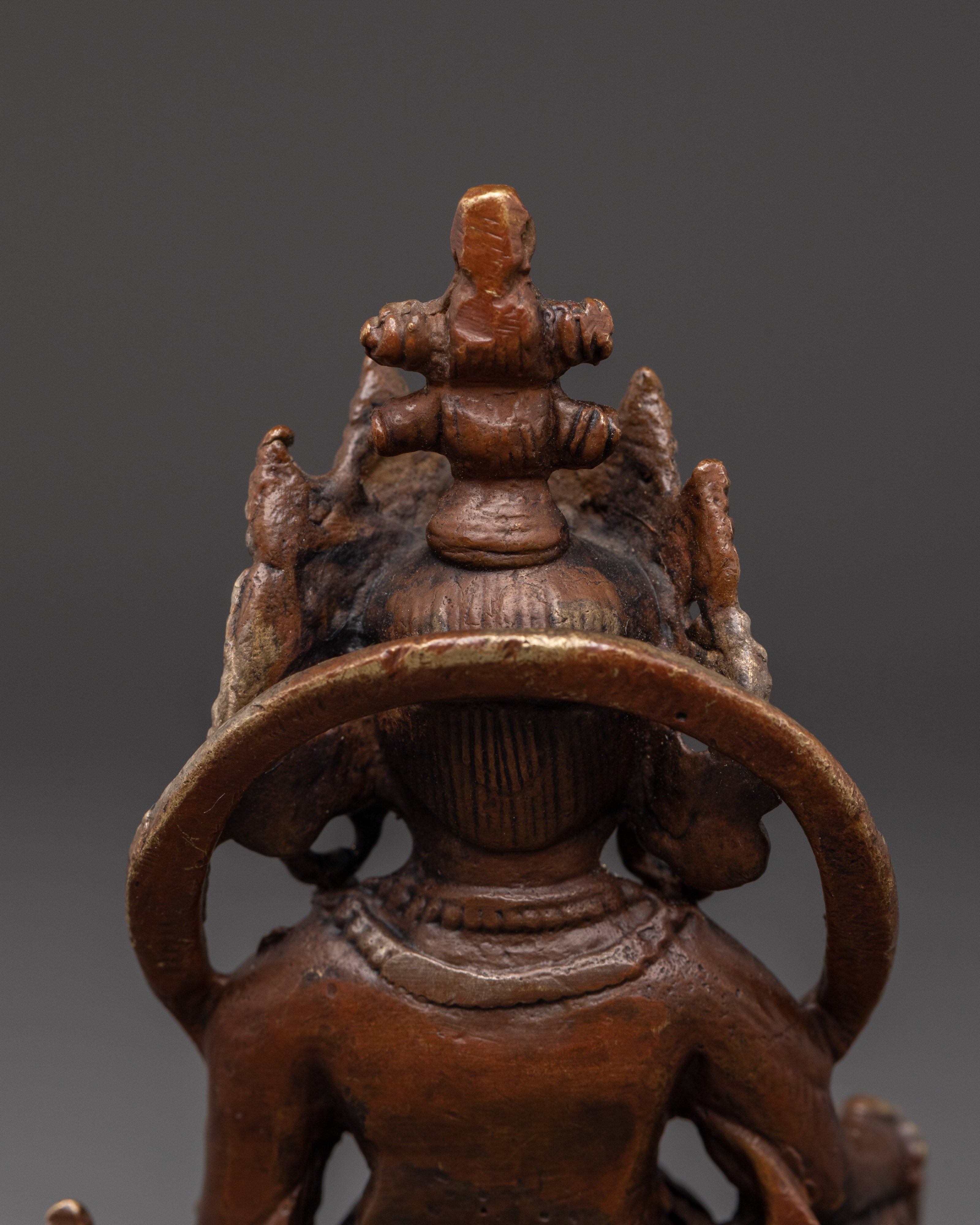 Dzambhala Prosperity and Abundance Statue | Tibetan Wealth Deity