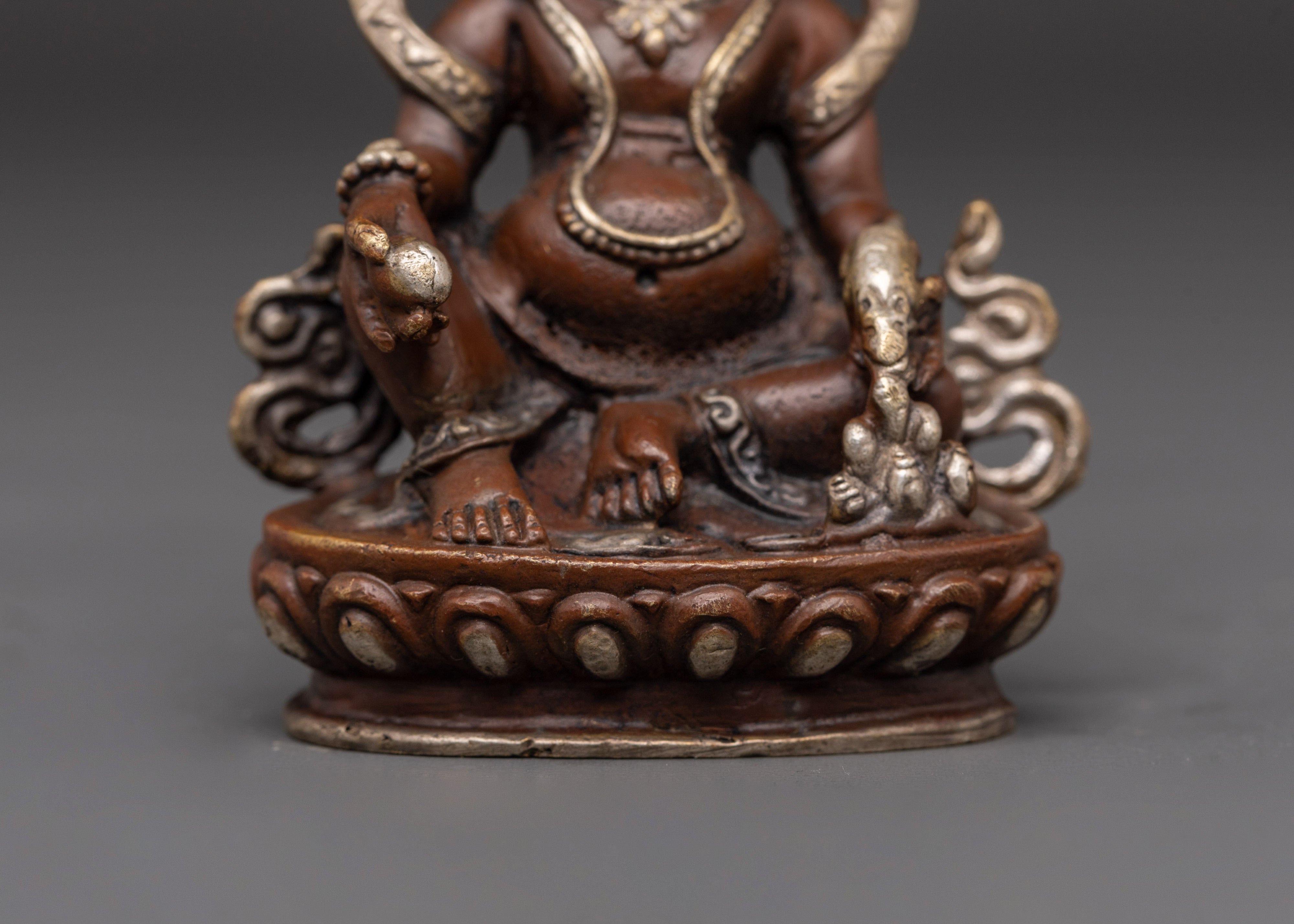 Dzambhala Prosperity and Abundance Statue | Tibetan Wealth Deity