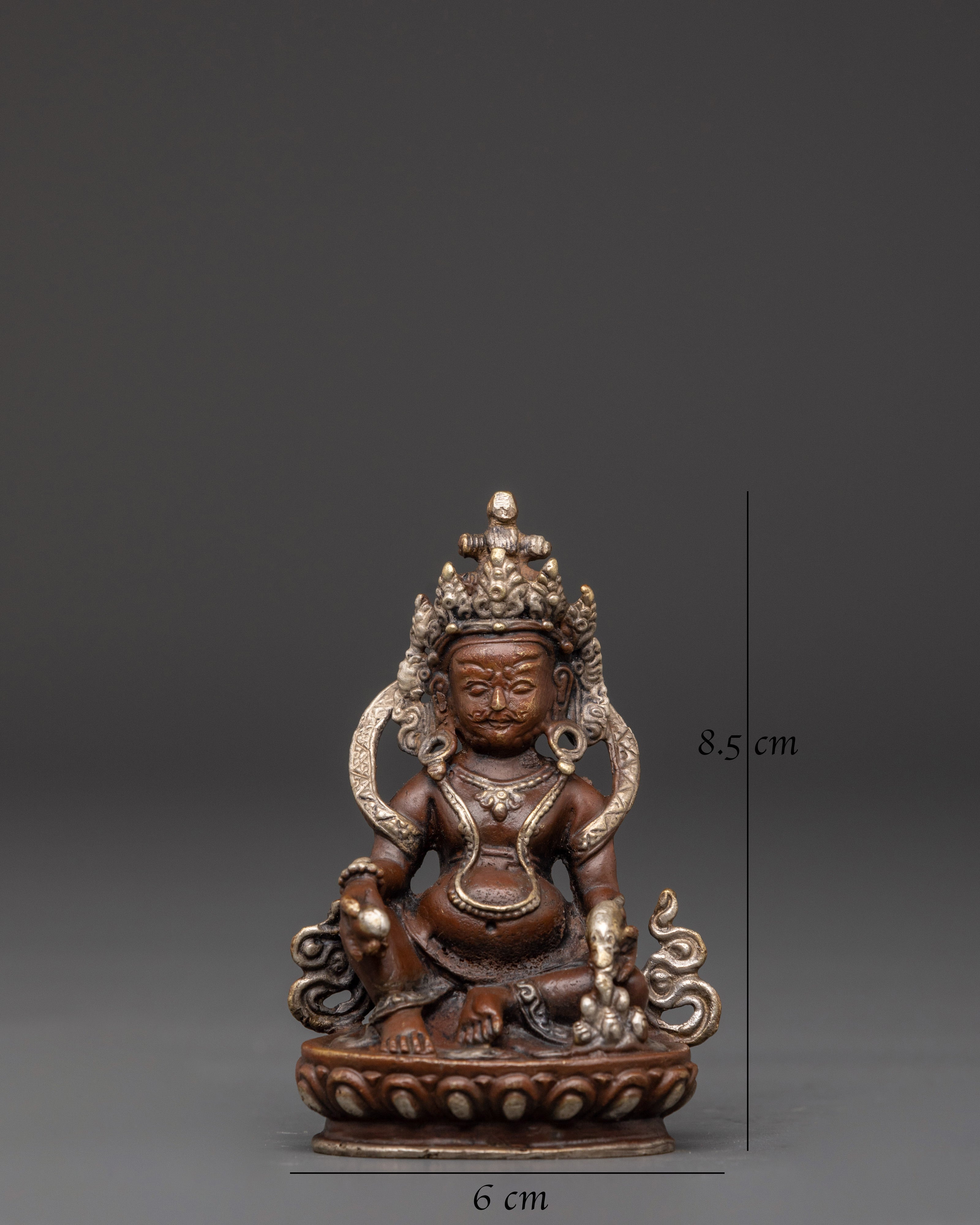 Dzambhala Prosperity and Abundance Statue | Tibetan Wealth Deity