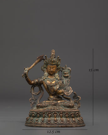 Manjushri sculpture