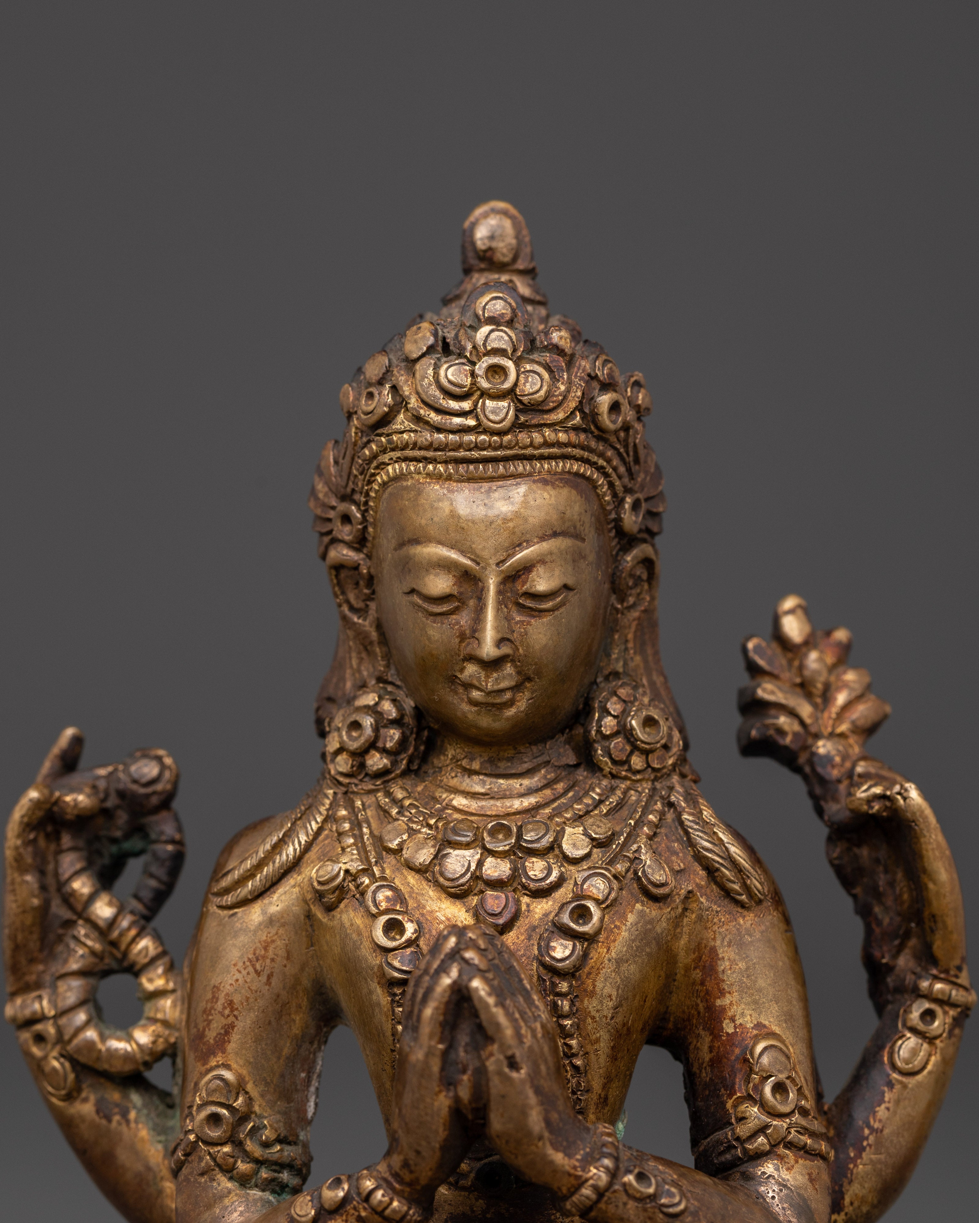 Handcrafted Chenrezig | Compassionate Bodhisattva Decor