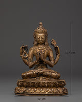 Handcrafted Chenrezig