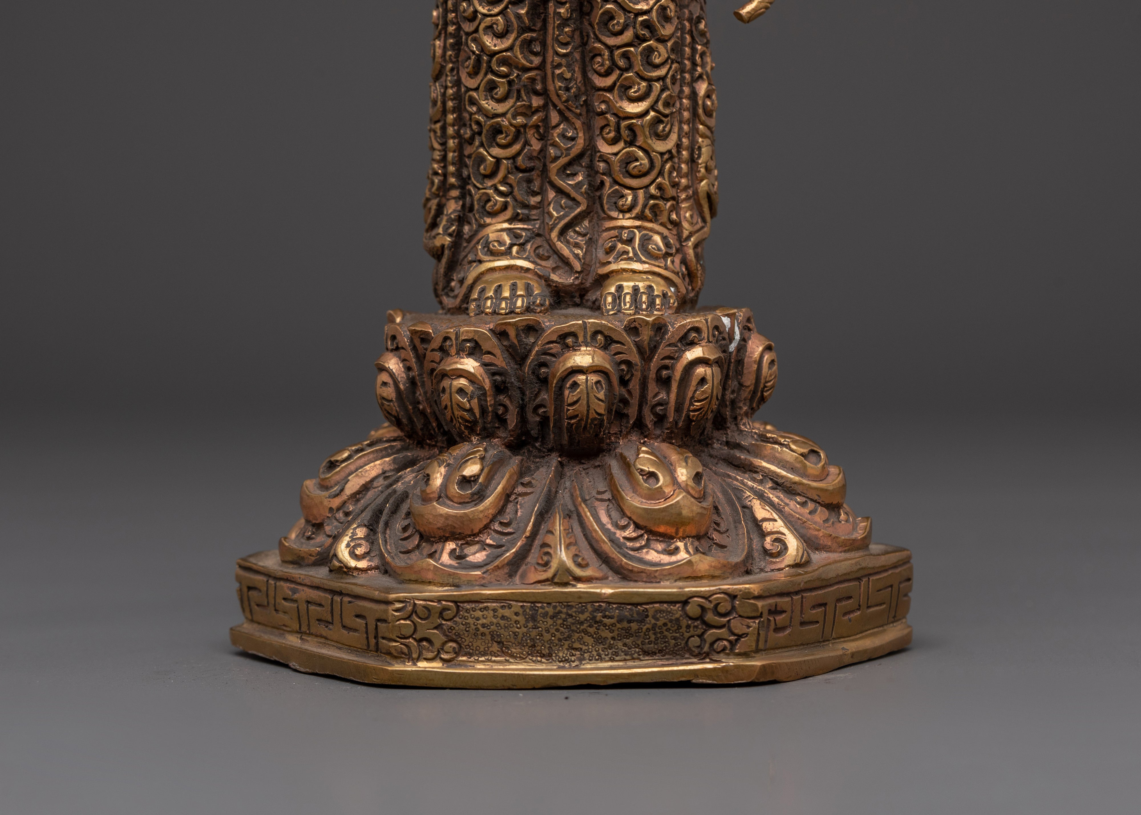 Little Buddha Brass Statue | A Symbol of Enlightenment and Spirituality