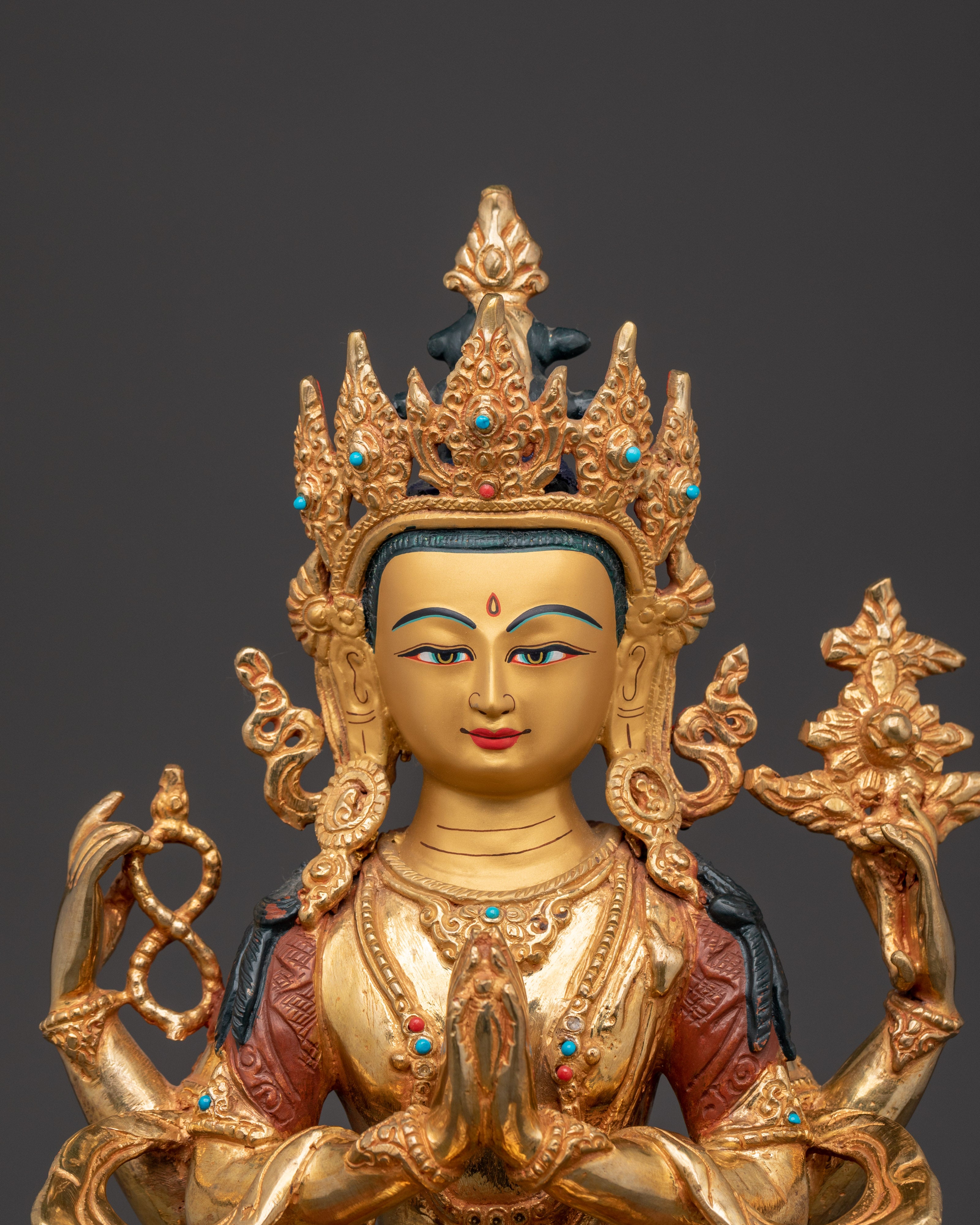Chenrezig Protector of beings | Tibetan symbol of compassion